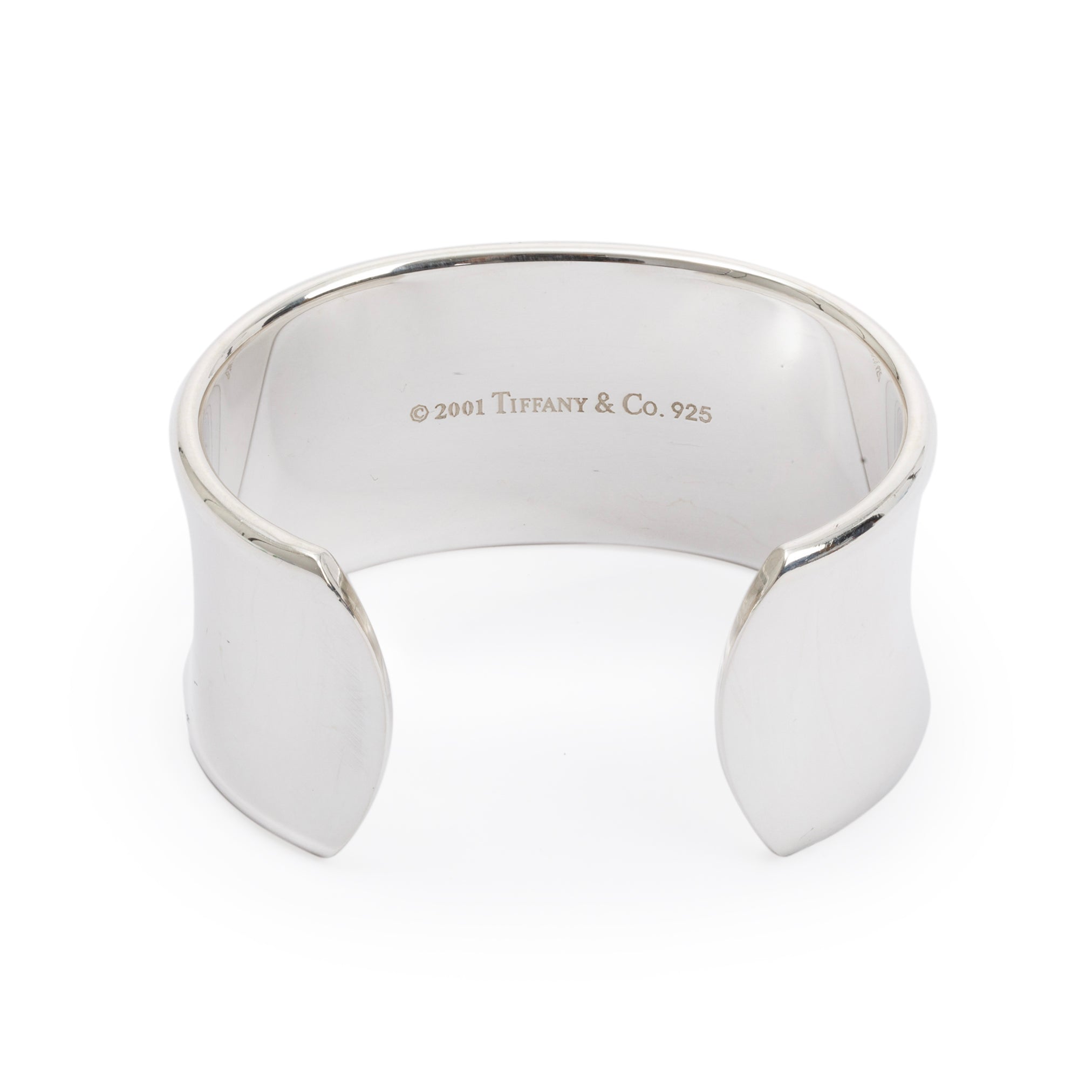Tiffany & Co. Sterling Silver 1837 Wide Cuff Bracelet