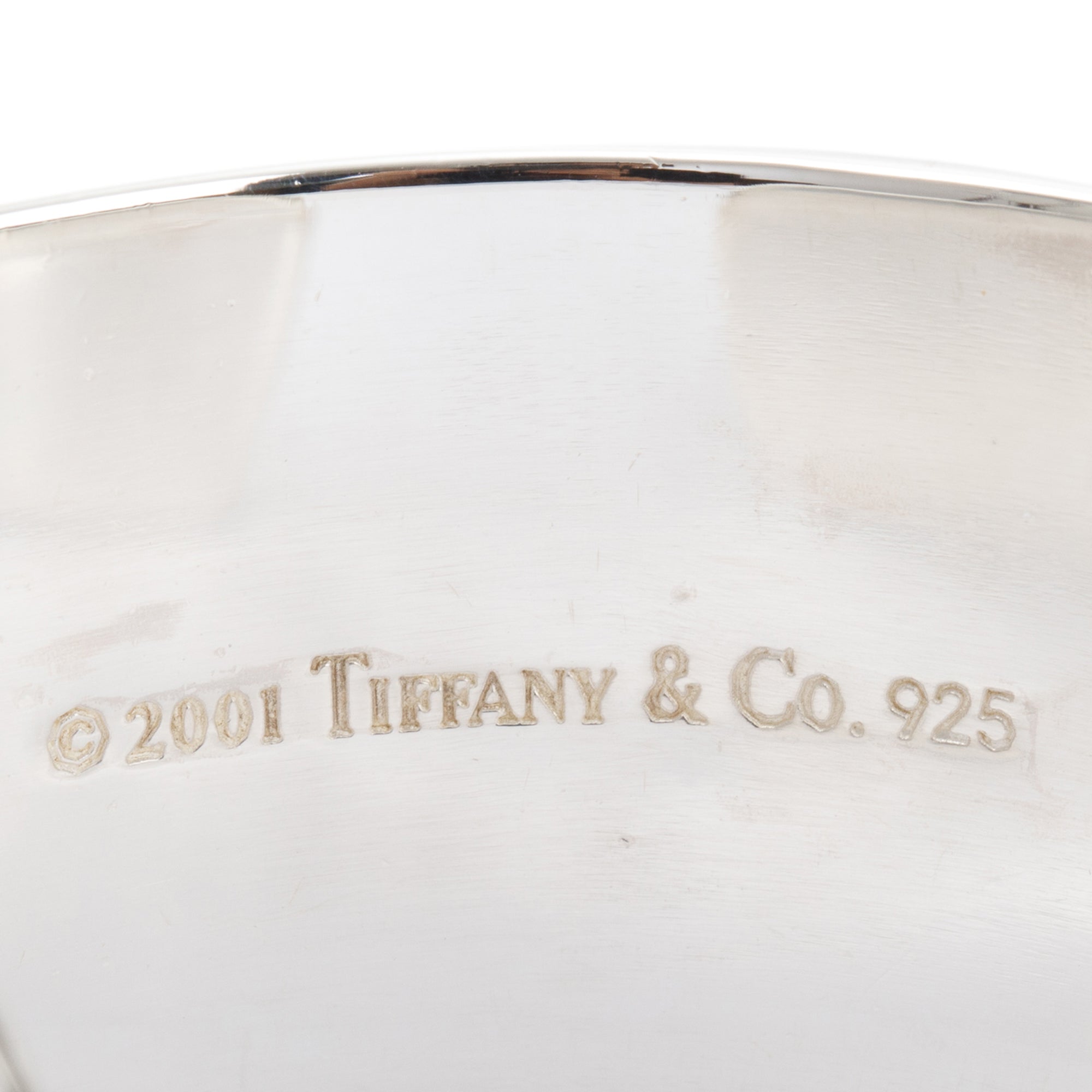 Tiffany & Co. Sterling Silver 1837 Wide Cuff Bracelet