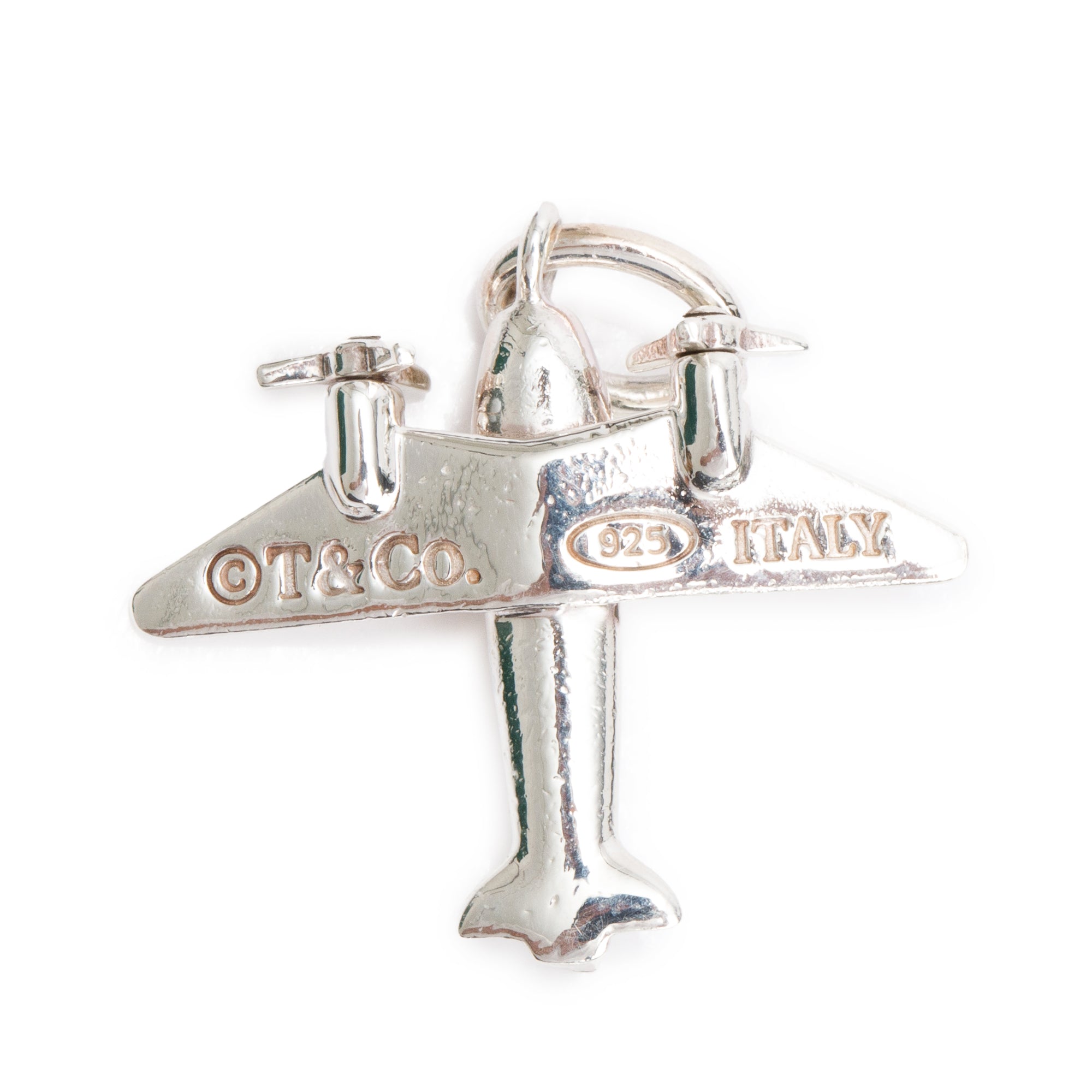 Tiffany & Co. Sterling Silver Airplane Charm