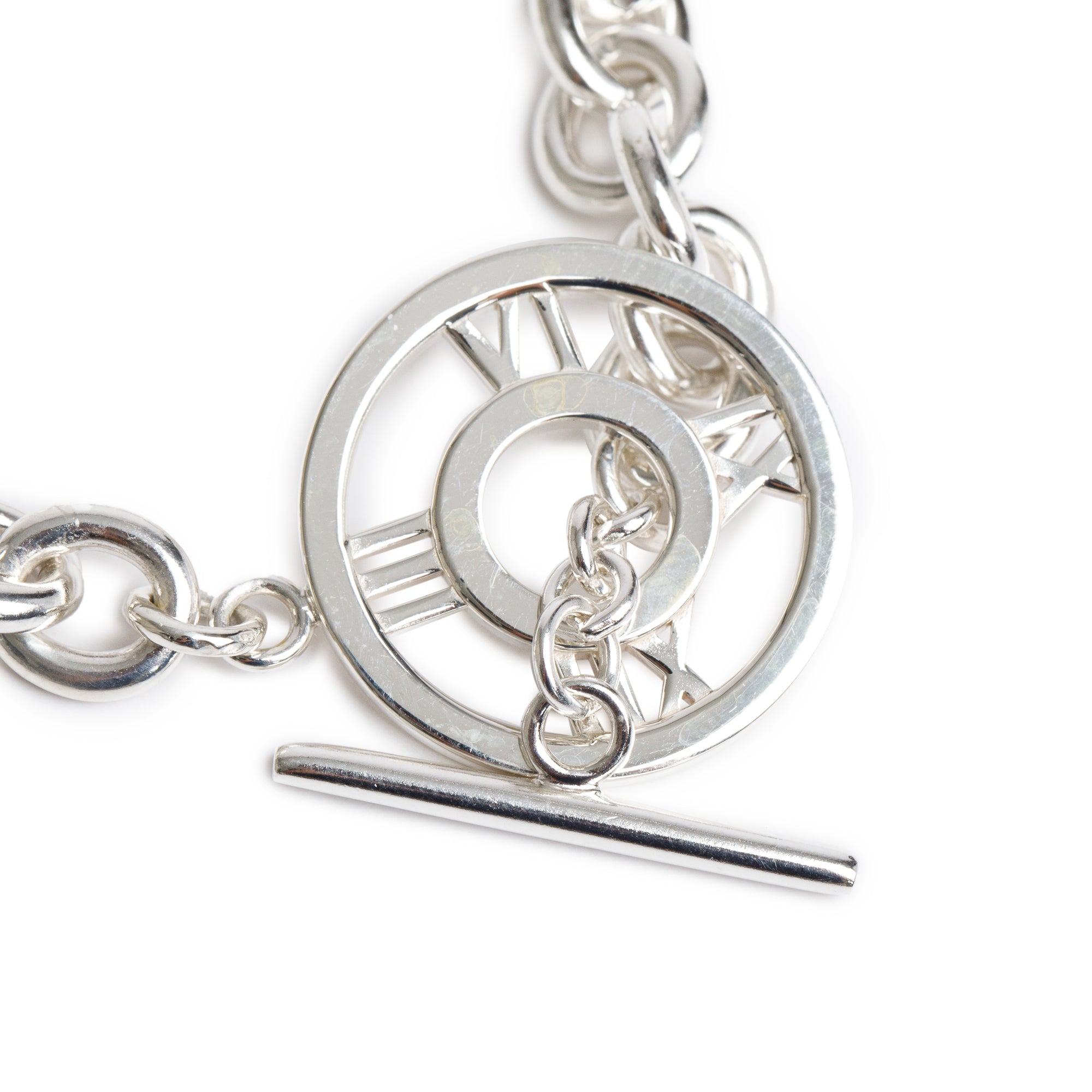 Tiffany & Co. Sterling Silver Atlas Toggle Bracelet