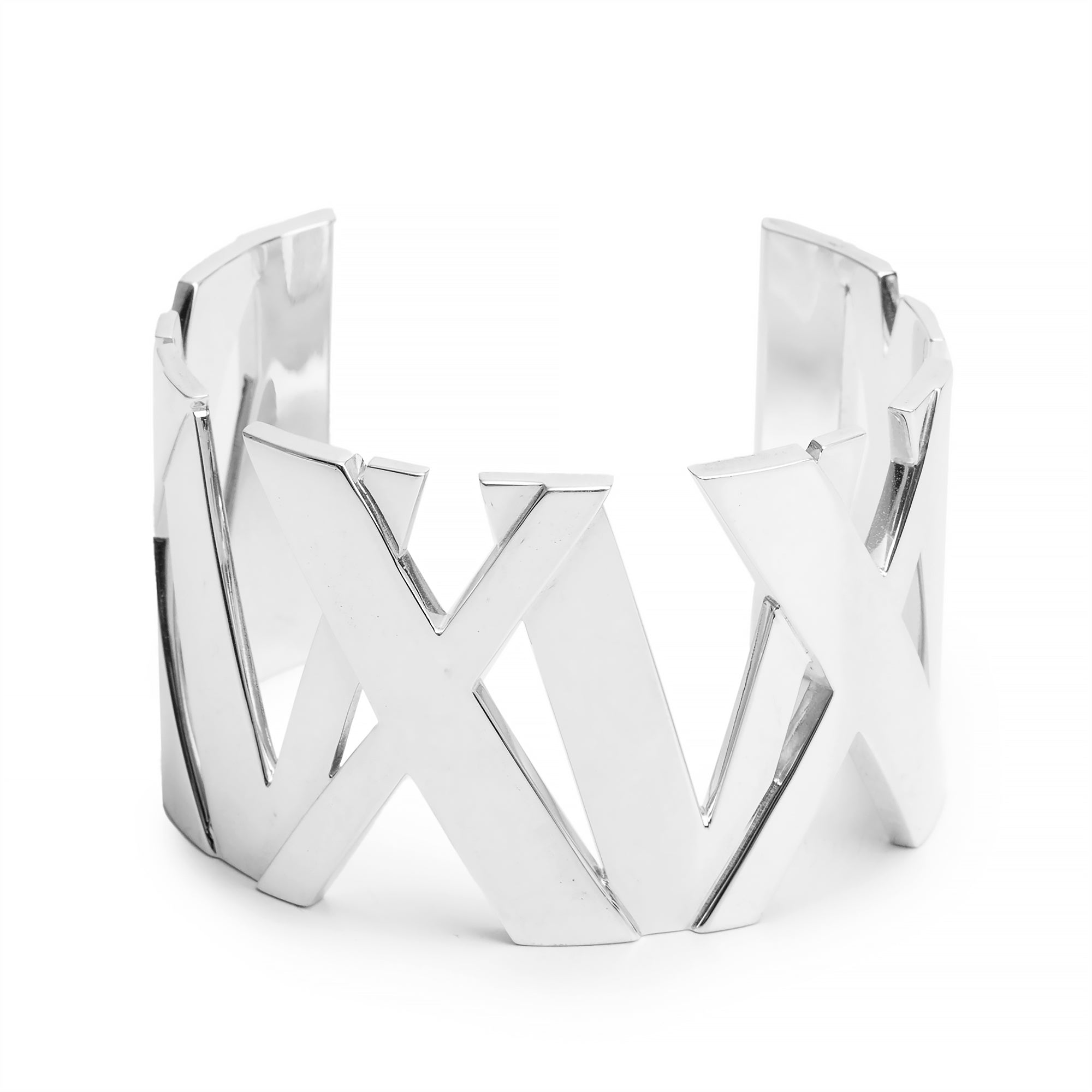 Tiffany & Co. Sterling Silver Atlas Weave Cuff Bracelet