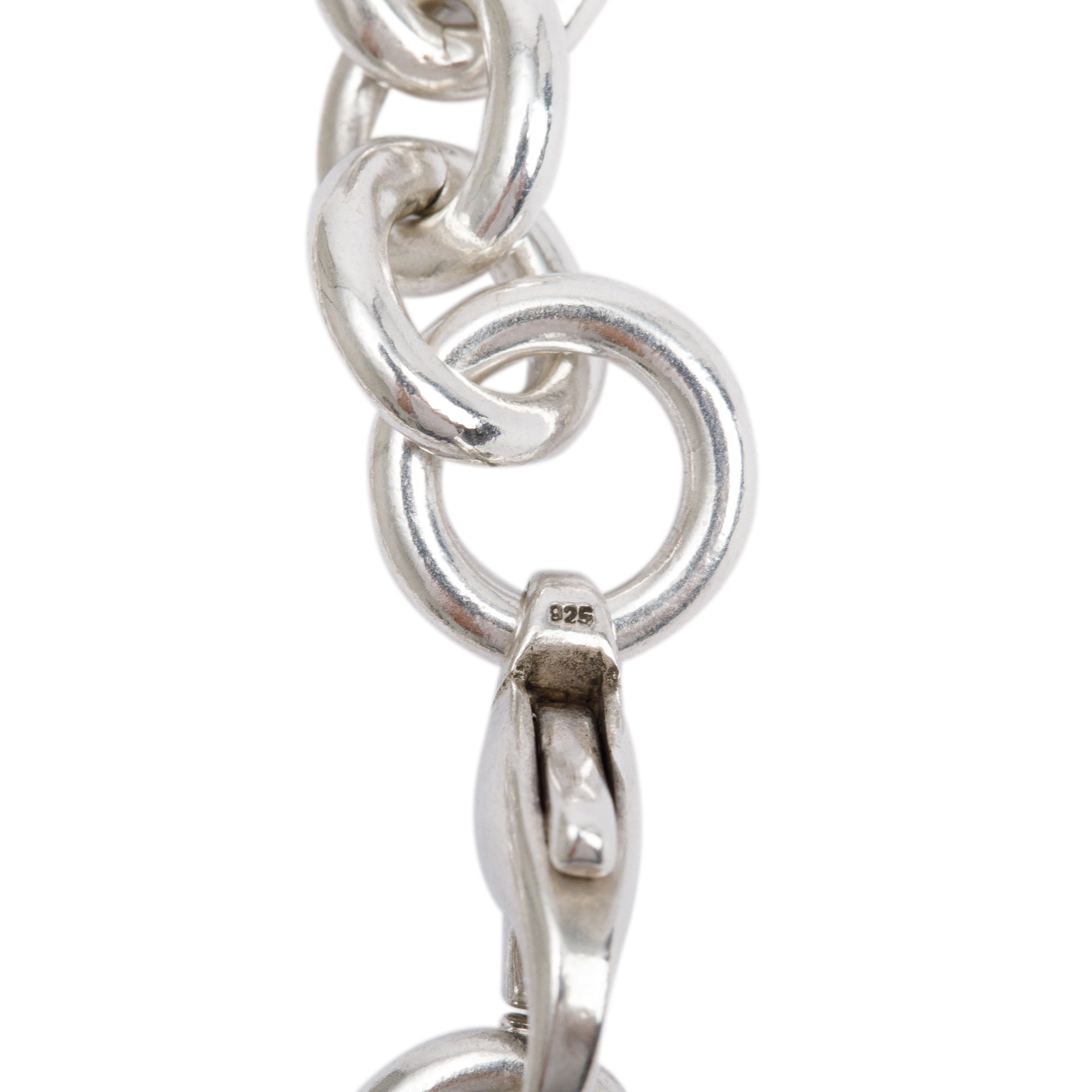 Tiffany & Co. Sterling Silver Circle Link Chain Necklace
