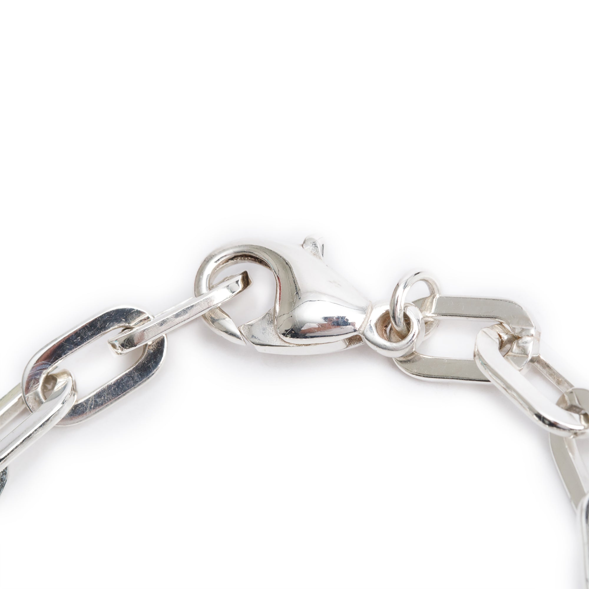 Tiffany & Co. Sterling Silver Flat Oval Link Bracelet