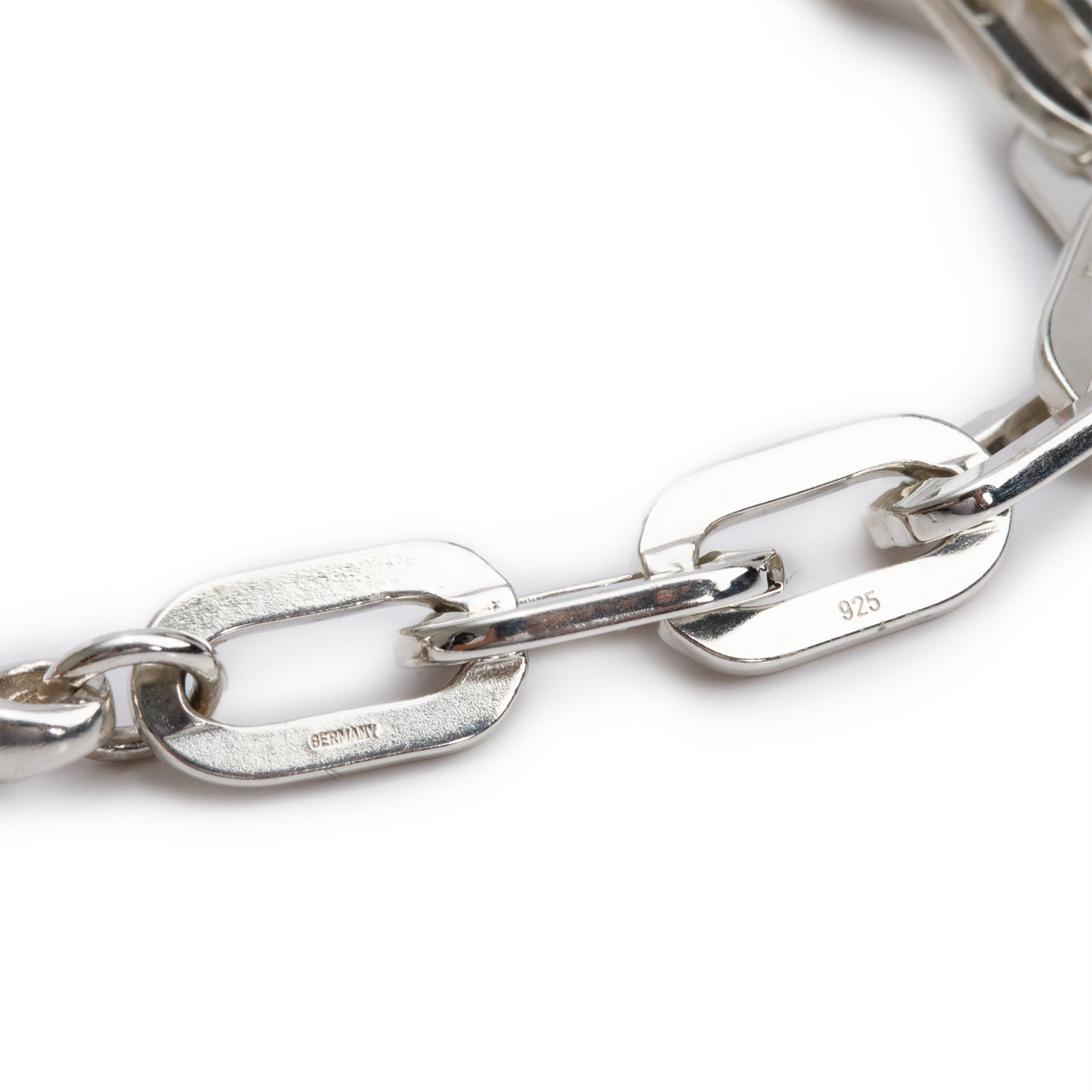 Tiffany & Co. Sterling Silver Flat Oval Link Necklace