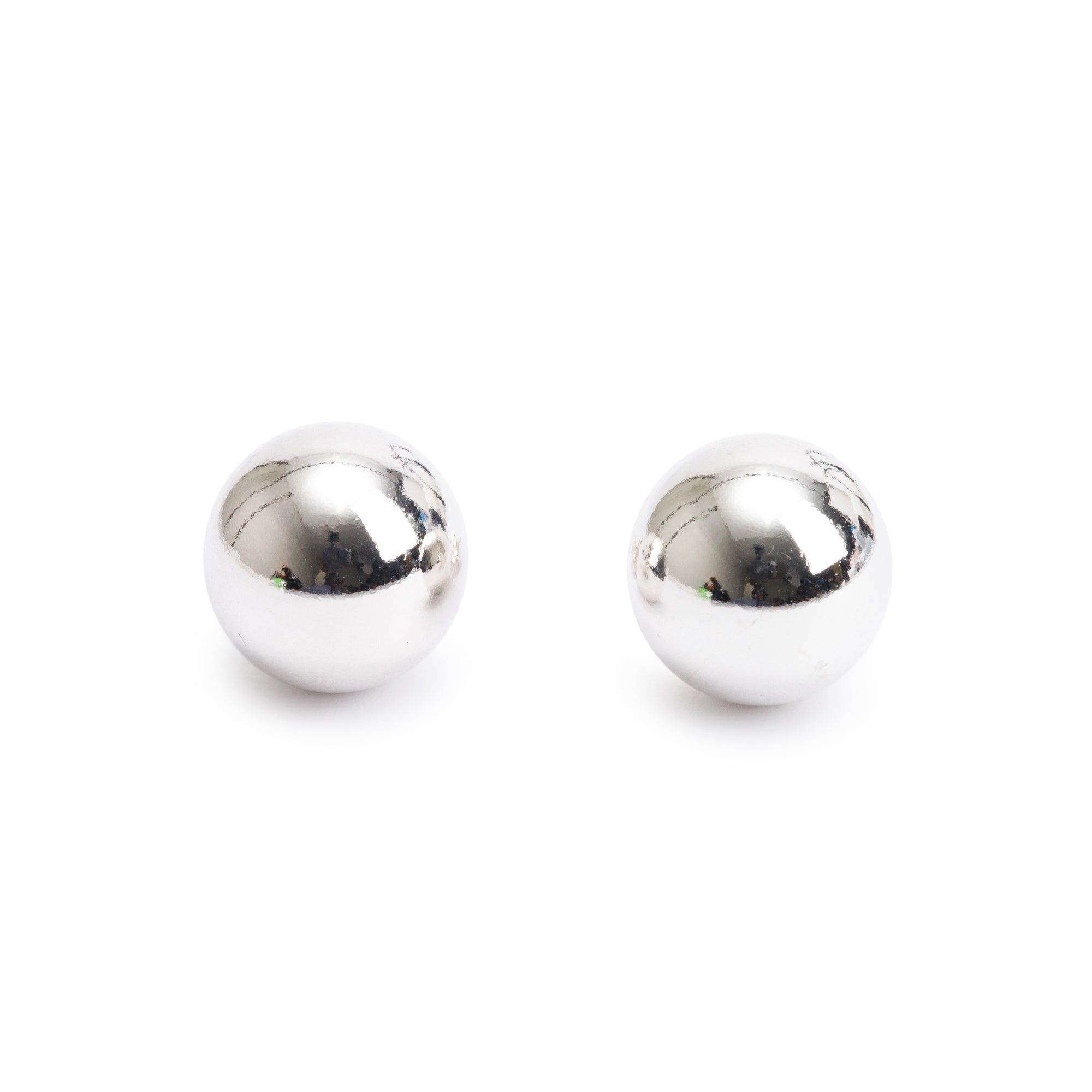 Tiffany & Co. Sterling Silver HardWear 10 MM Ball Earrings