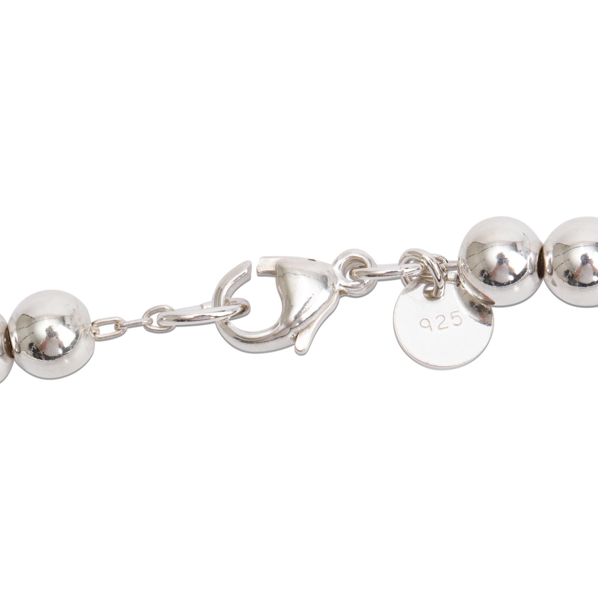 Tiffany & Co. Sterling Silver HardWear Graduated Ball Necklace