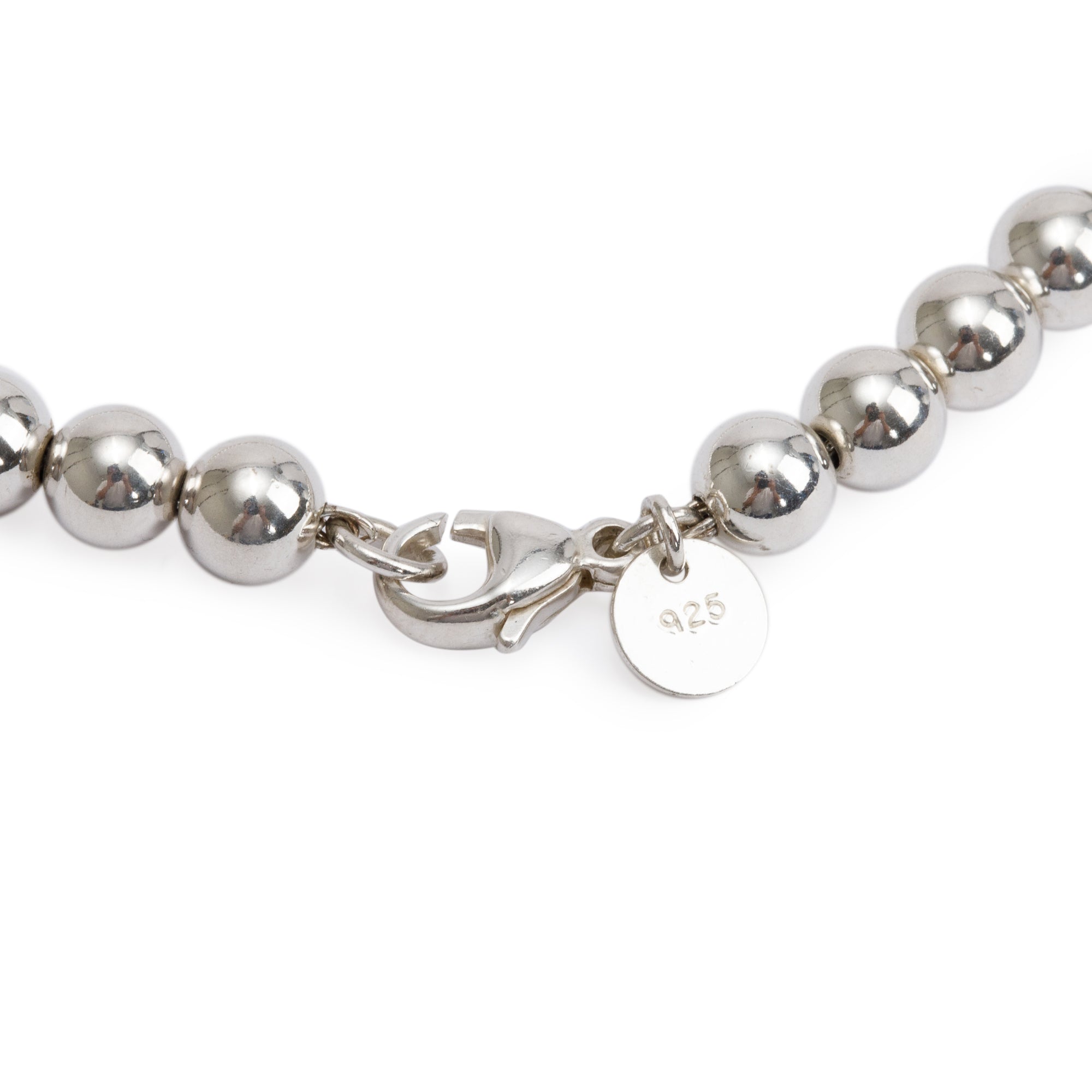 Tiffany & Co. Sterling Silver HardWear Graduated Ball Necklace