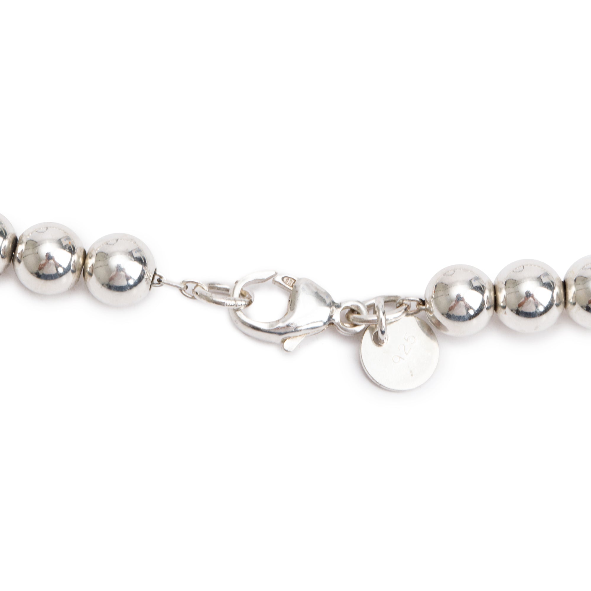 Tiffany & Co. Sterling Silver HardWear Graduated Ball Necklace