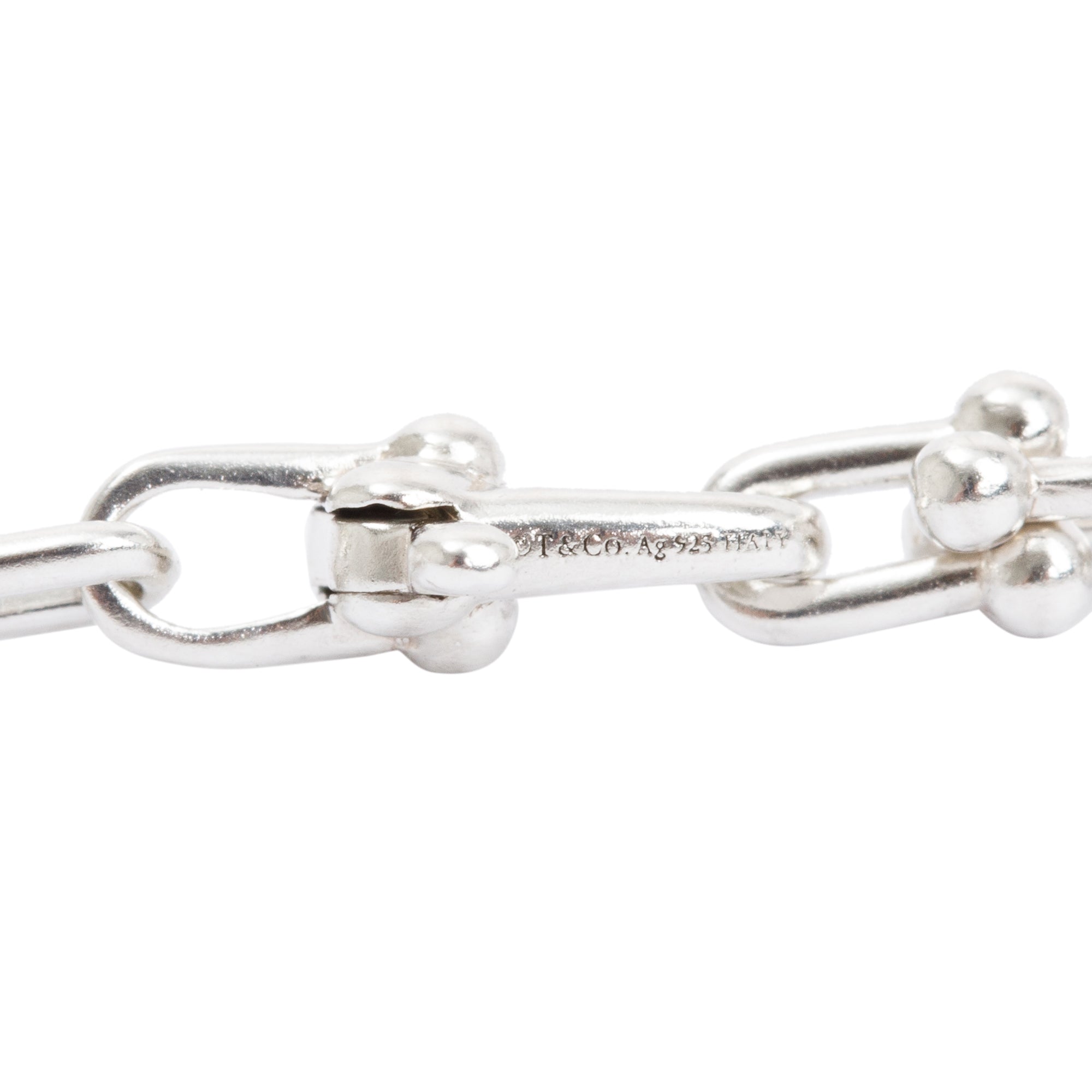 Tiffany & Co. Sterling Silver HardWear Micro Link Bracelet