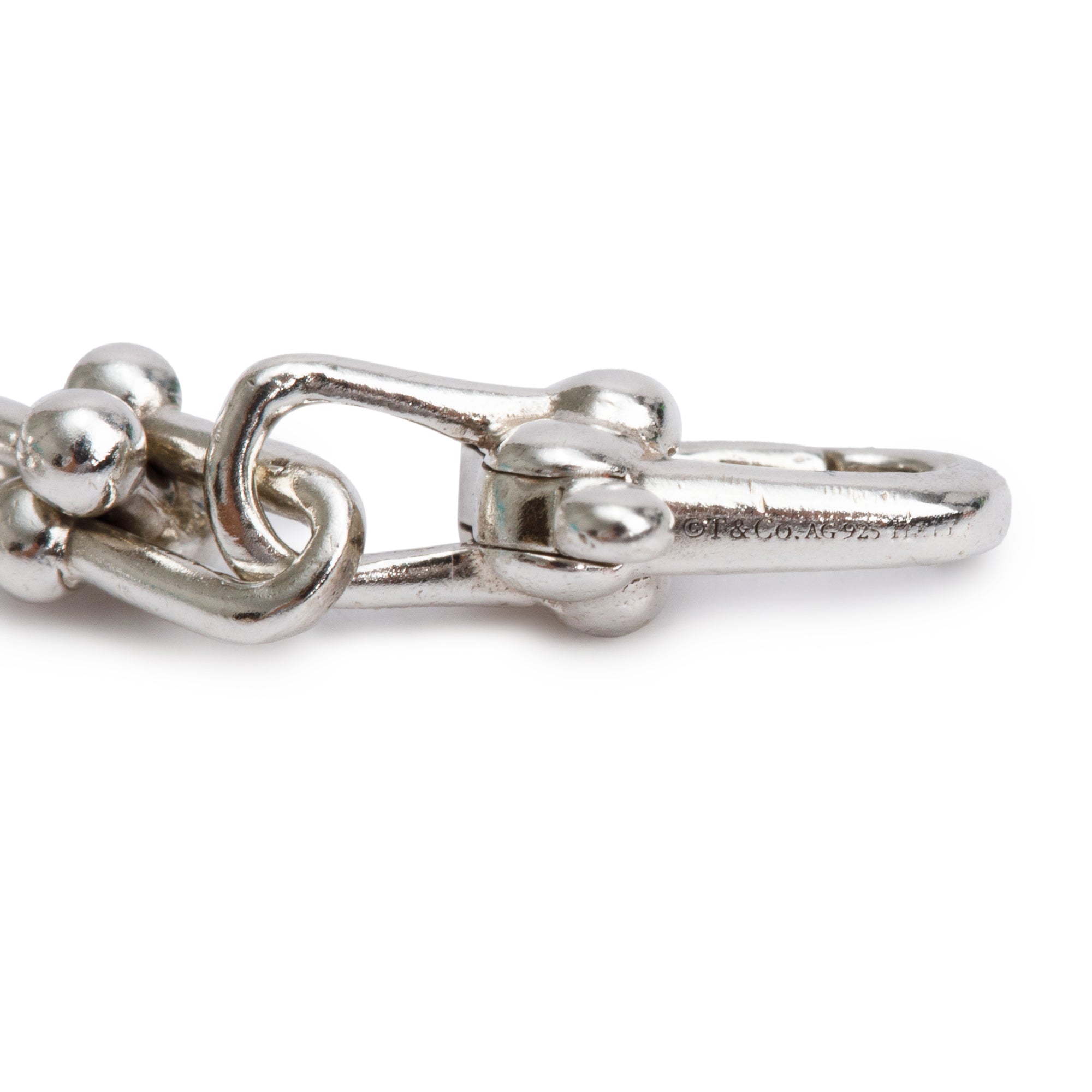 Tiffany & Co. Sterling Silver HardWear Micro Link Bracelet w/ Box
