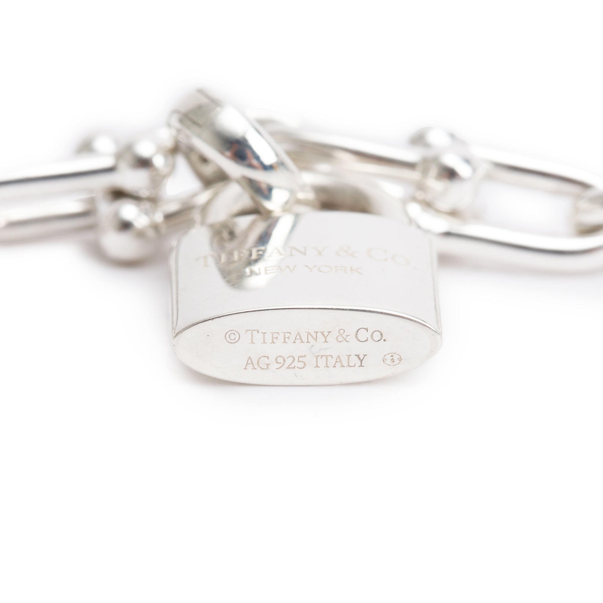 Tiffany & Co. Sterling Silver Hardwear Small Wrap Necklace w/ Box & Receipt