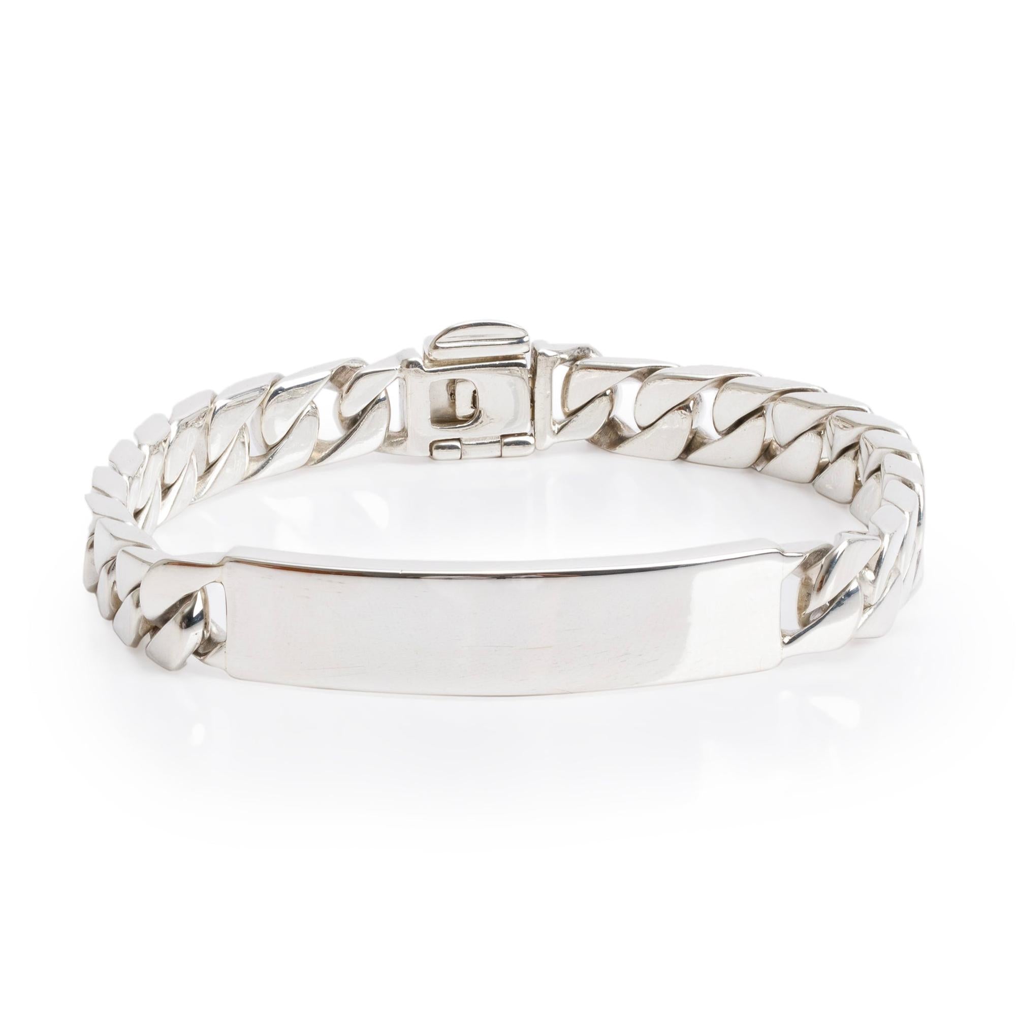 Tiffany & Co. Sterling Silver ID Bracelet