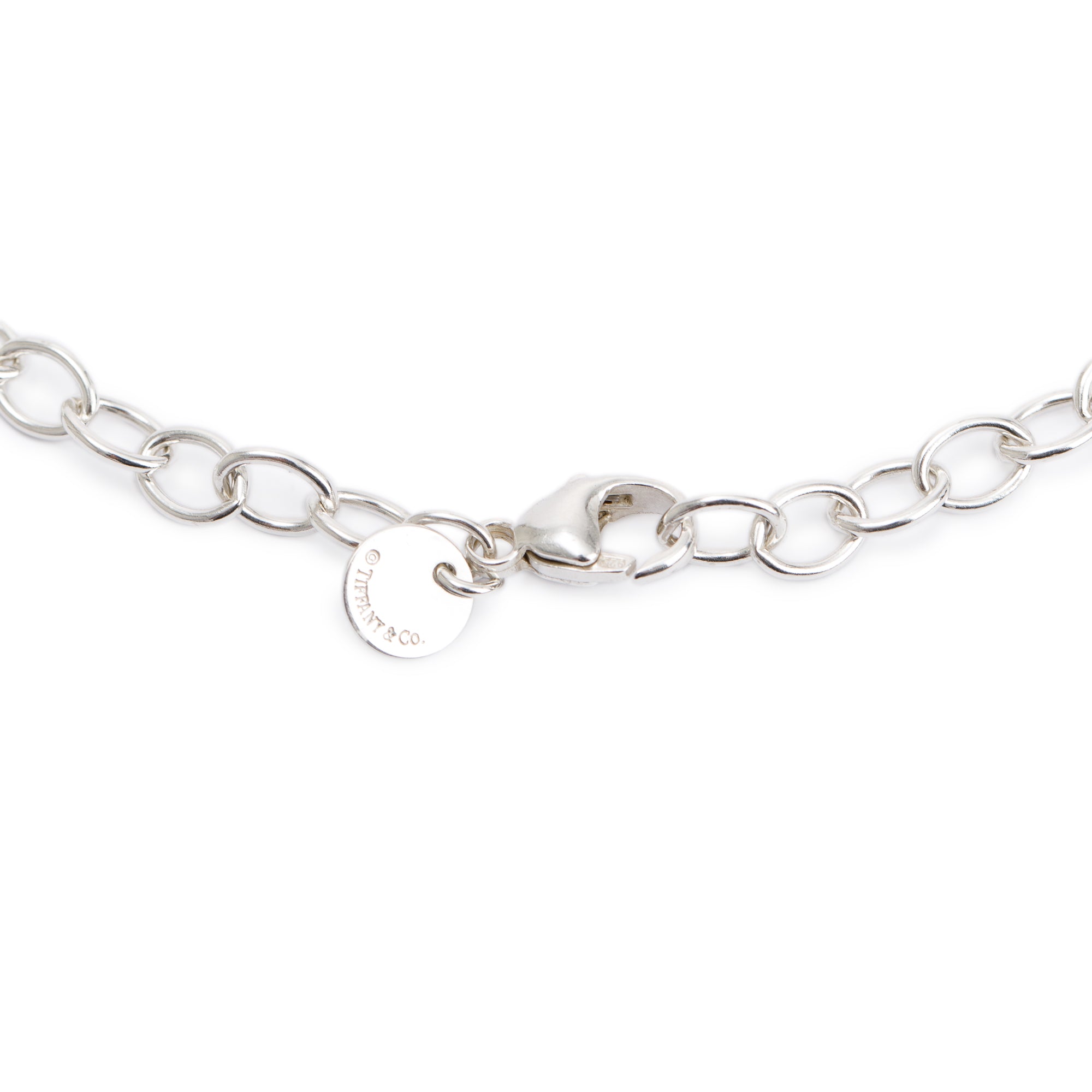 Tiffany & Co. Sterling Silver Infinity Link Necklace