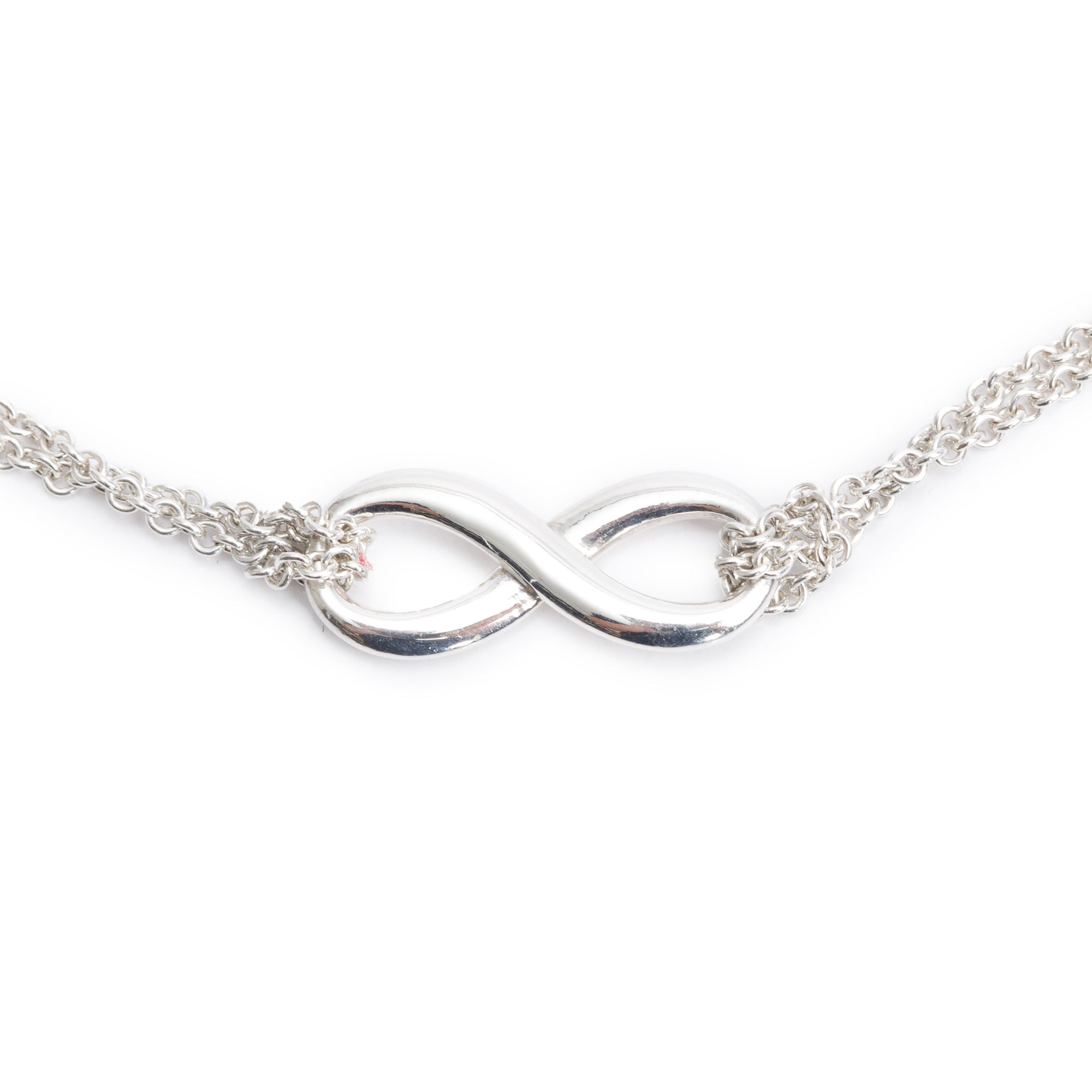 Tiffany & Co. Sterling Silver Infinity Pendant Necklace