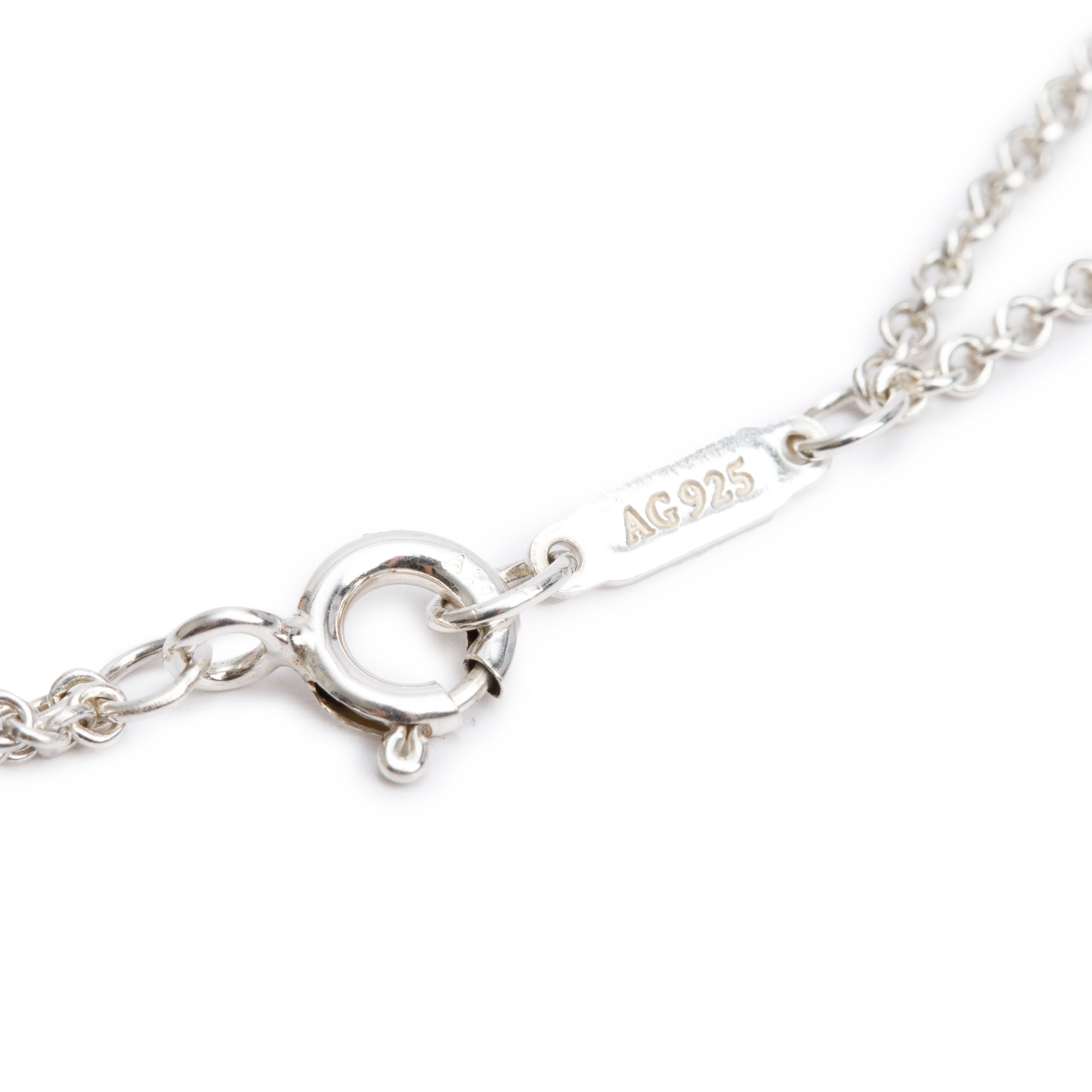 Tiffany & Co. Sterling Silver Infinity Pendant Necklace