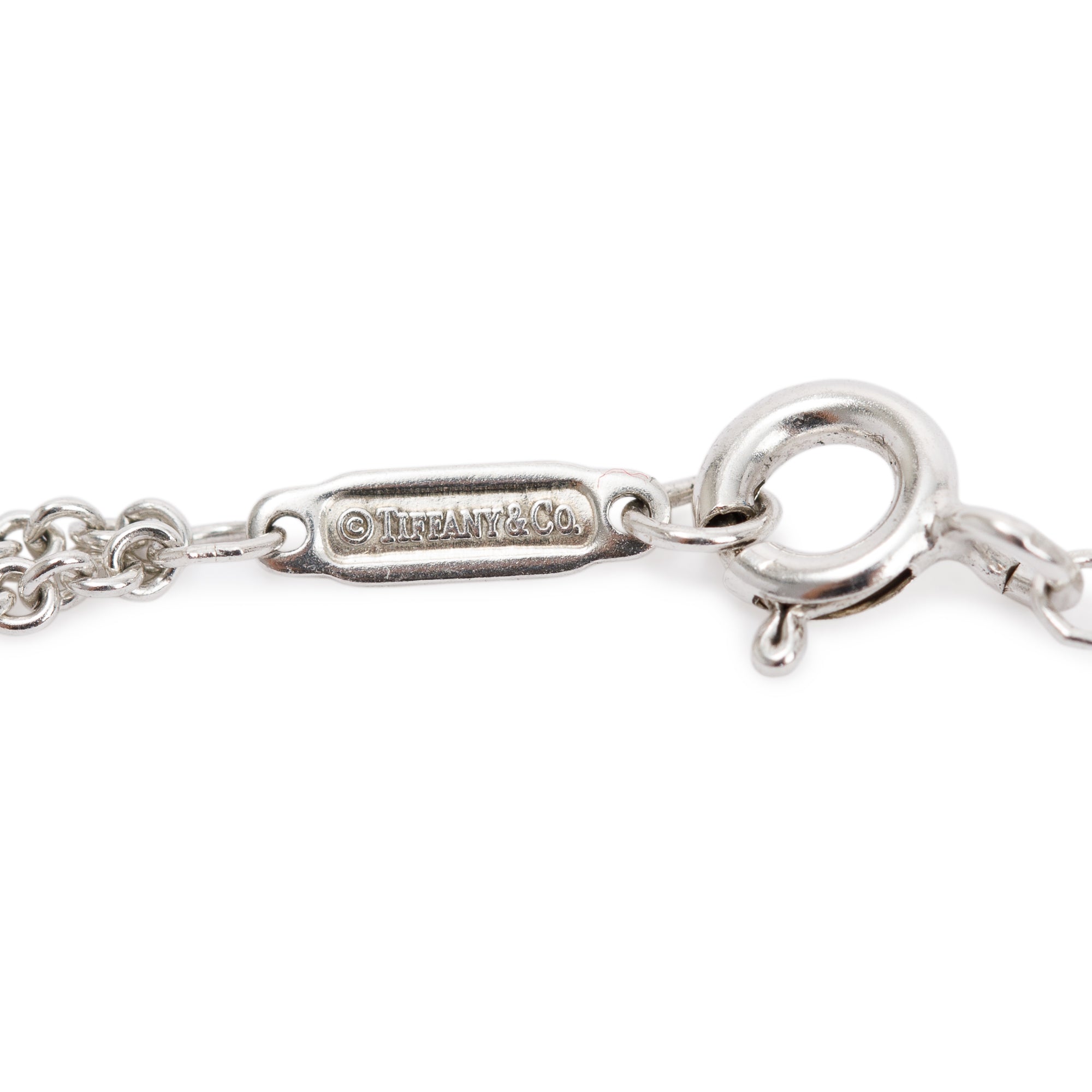 Tiffany & Co. Sterling Silver Infinity Pendant Necklace