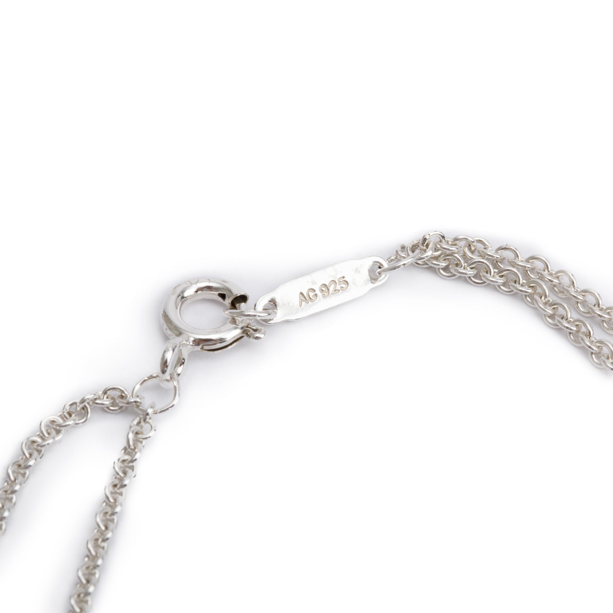 Tiffany & Co. Sterling Silver Infinity Pendant Necklace