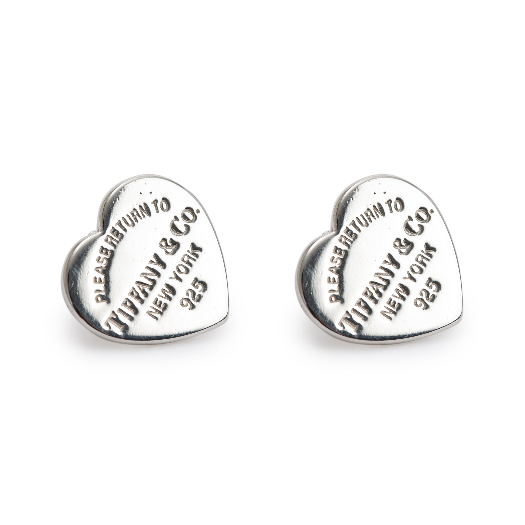 Tiffany & Co. Sterling Silver Large Return to Tiffany Heart Tag
