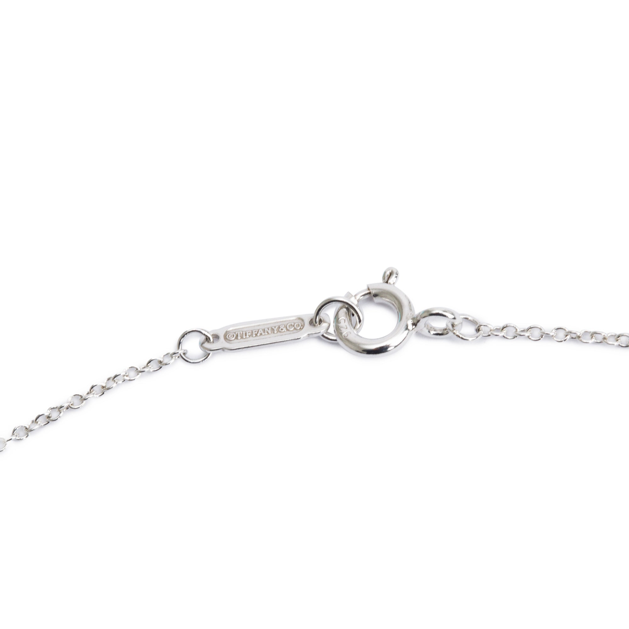Tiffany & Co. Sterling Silver Medium 1837 Circle Pendant Necklace