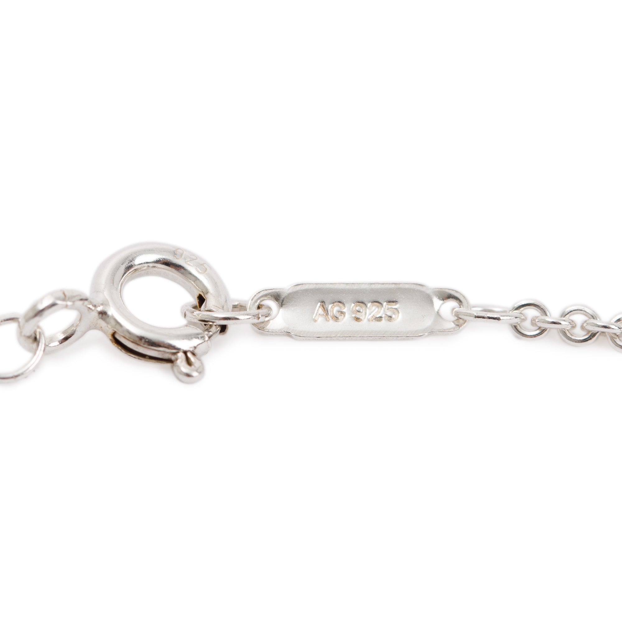 Tiffany & Co. Sterling Silver Medium 1837 Interlocking Circles Pendant Necklace
