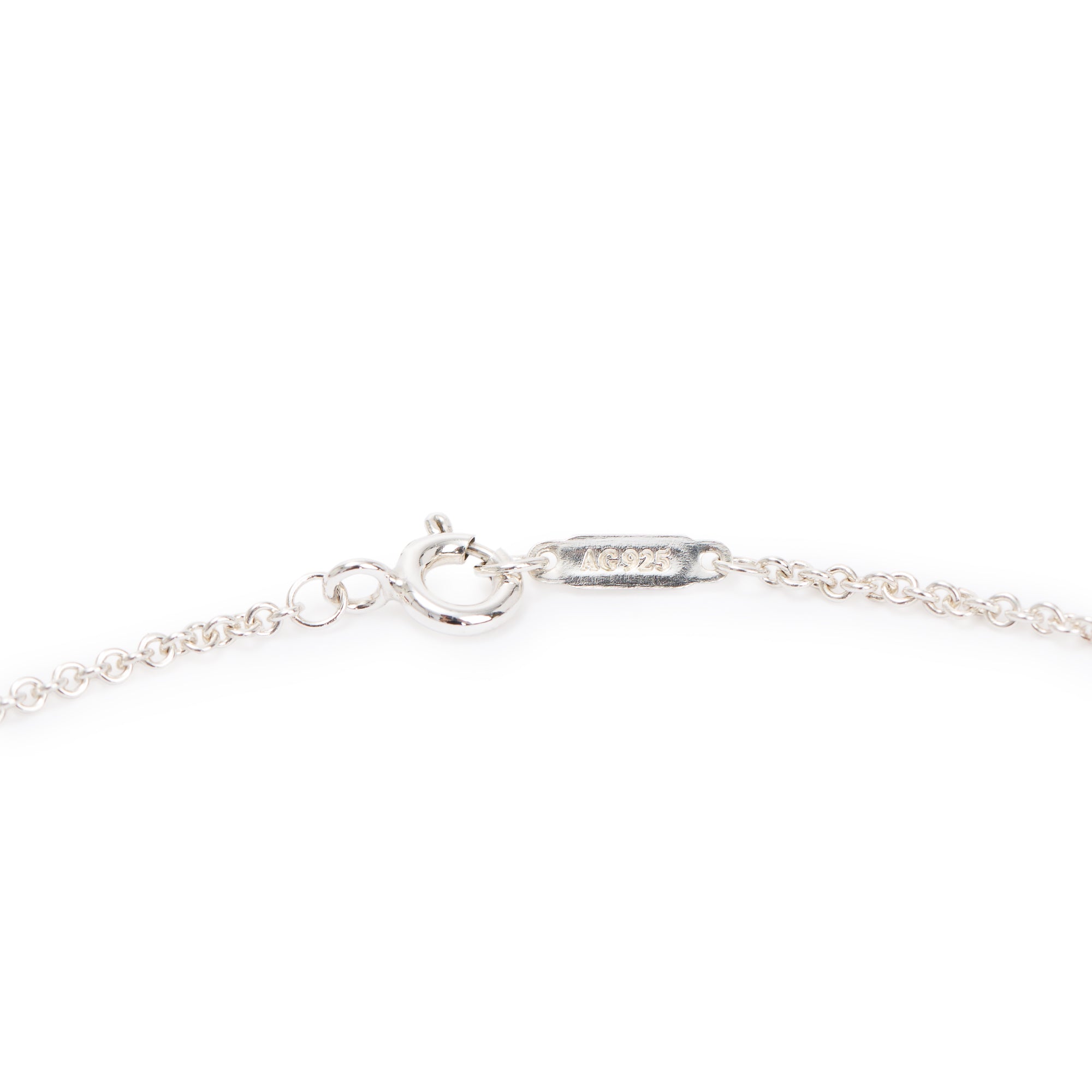 Tiffany & Co. Sterling Silver Medium 1837 Interlocking Circles Pendant Necklace