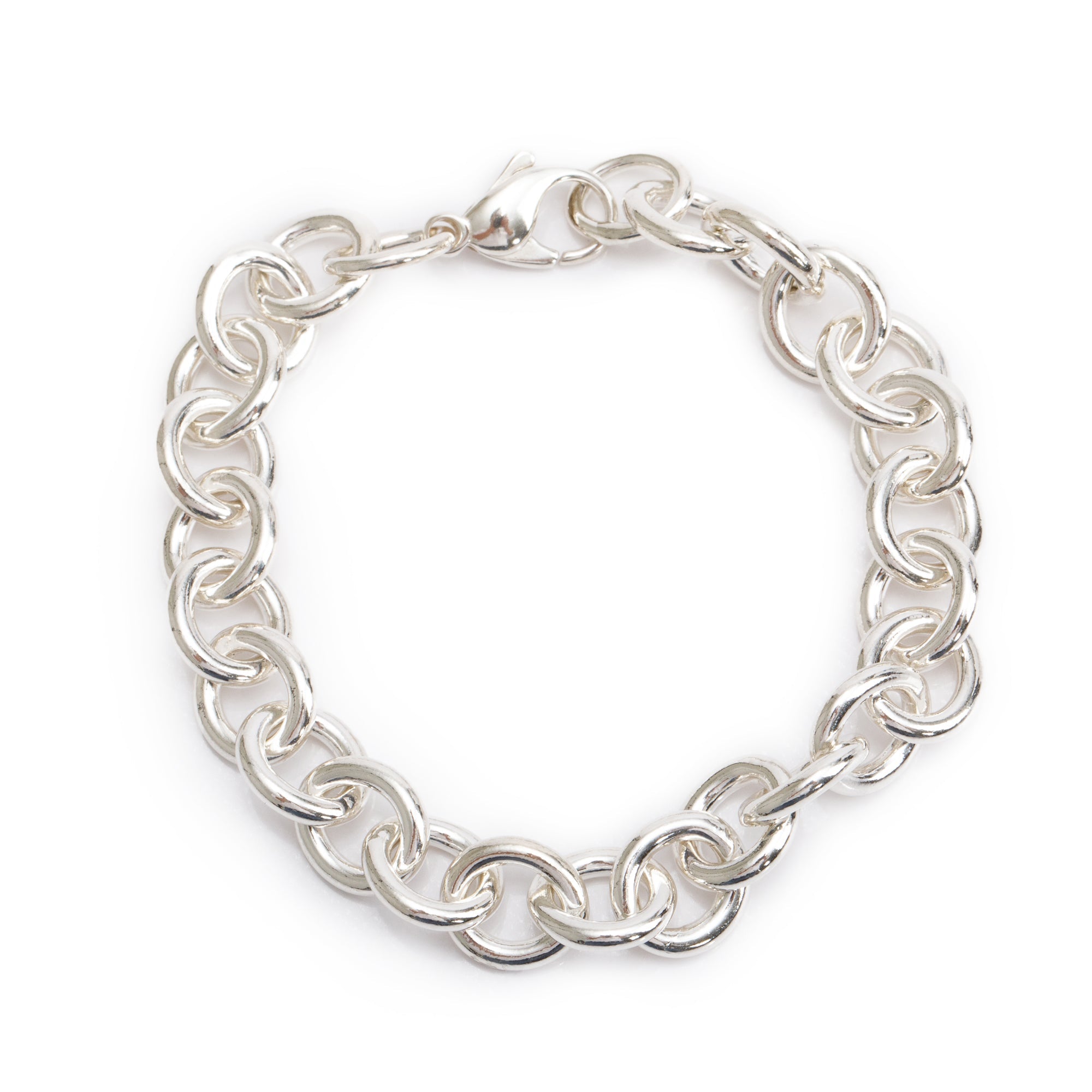 Tiffany & Co. Sterling Silver Medium Round Link Bracelet