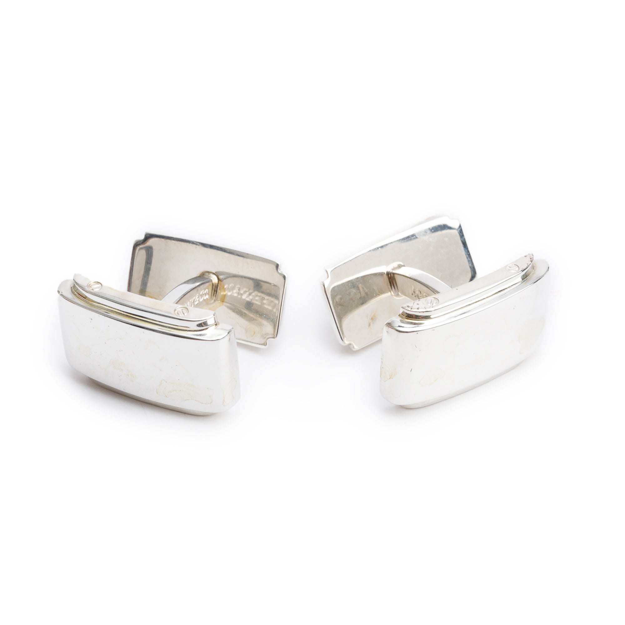 Tiffany & Co. Sterling Silver Metropolis Cufflinks