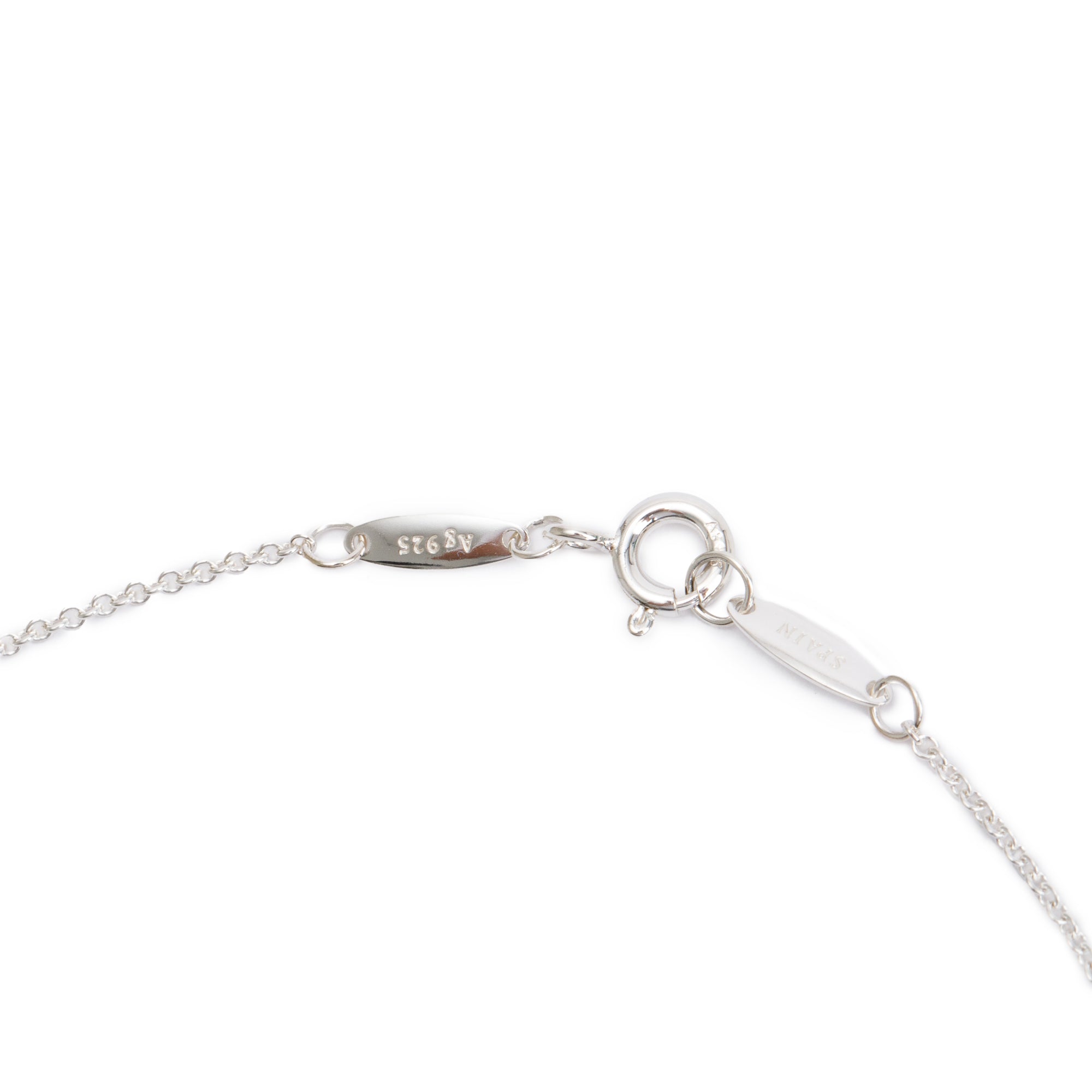 Tiffany & Co. Sterling Silver Mini Heart Key Pendant Necklace