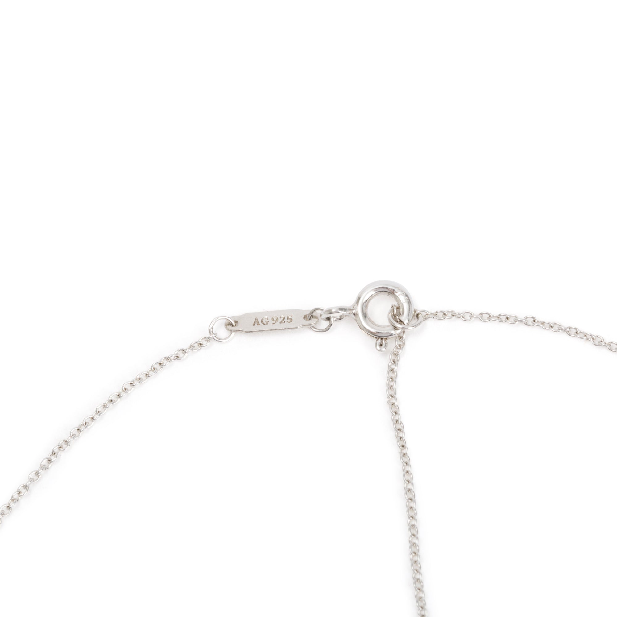 Tiffany & Co. Sterling Silver Mini Infinity Pendant Necklace