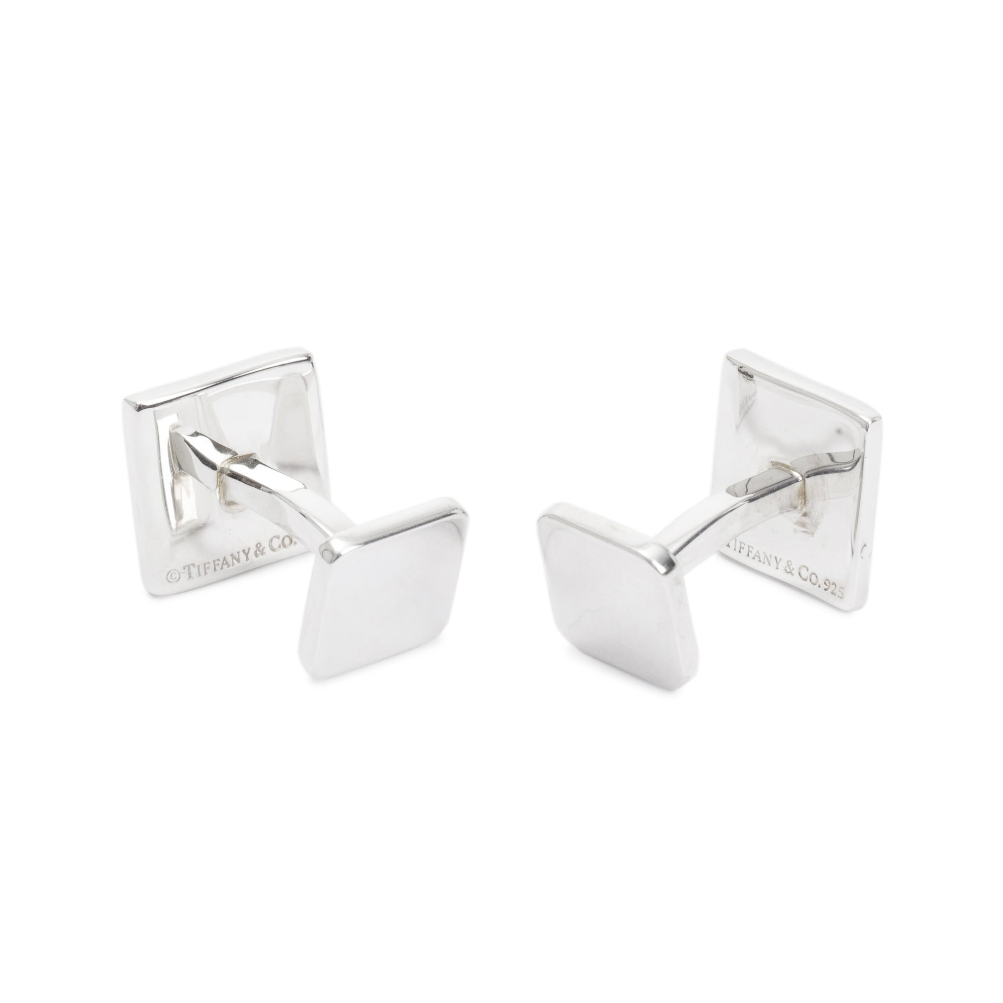 Tiffany & Co. Sterling Silver Notes Cufflinks