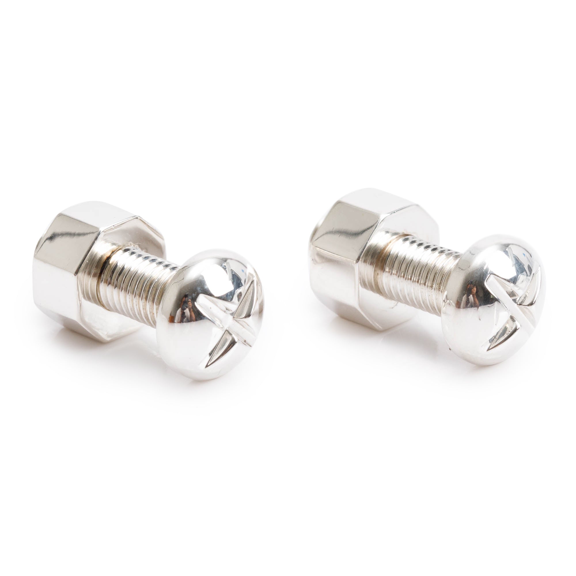 Tiffany & Co. Sterling Silver Nut & Bolt Cufflinks