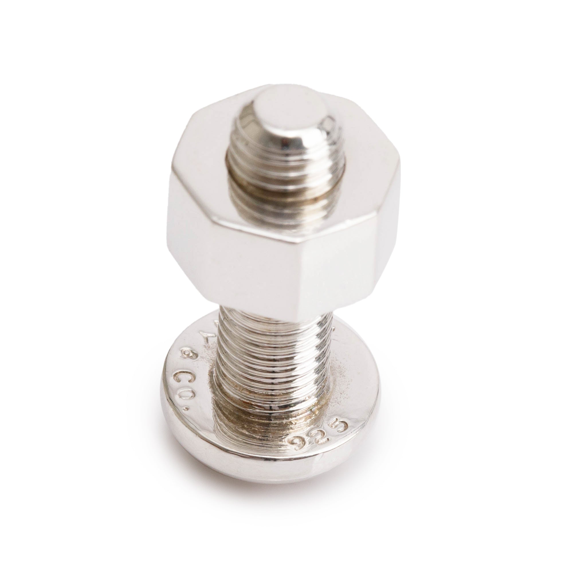 Tiffany & Co. Sterling Silver Nut & Bolt Cufflinks