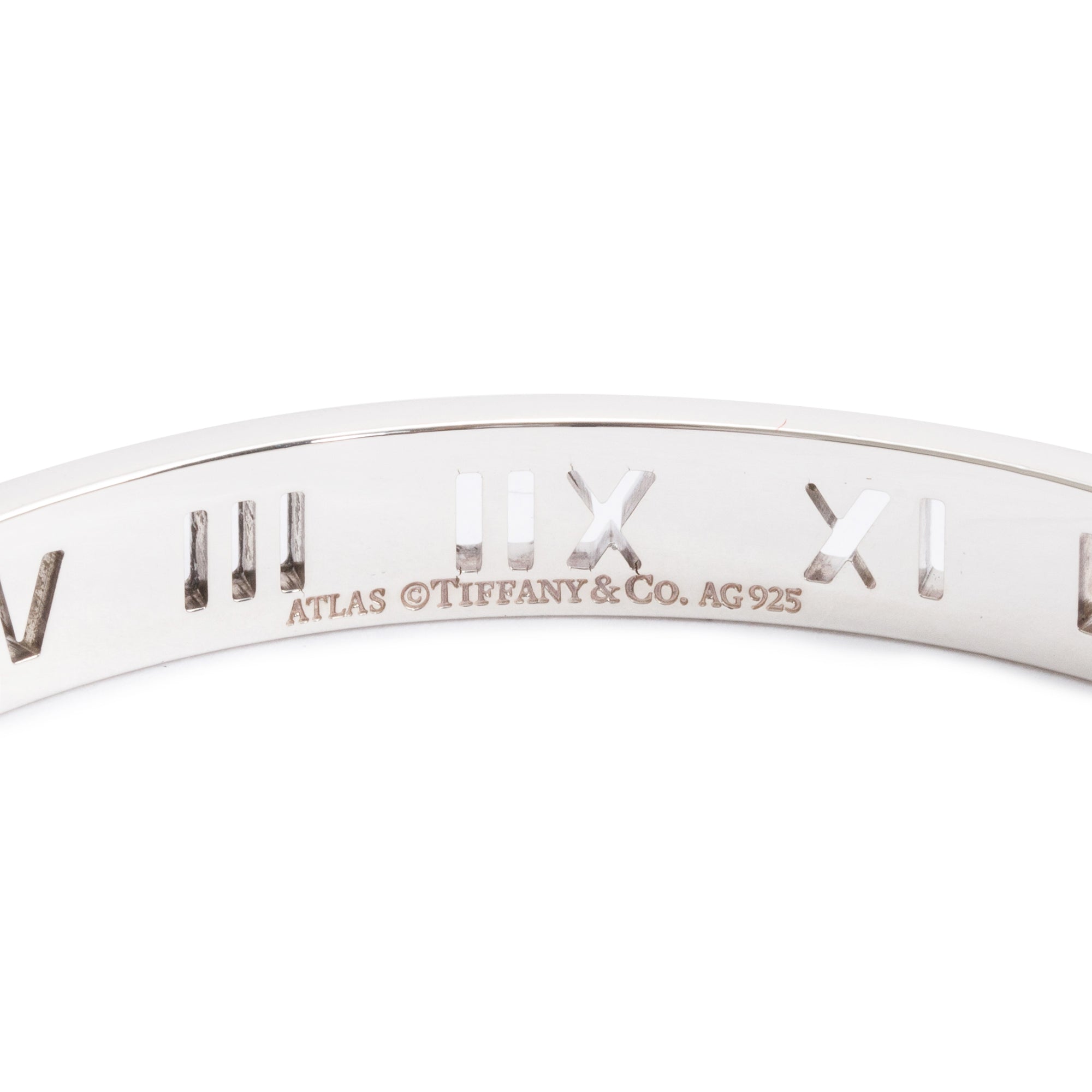 Tiffany & Co. Sterling Silver Pierced Atlas Cuff Bracelet