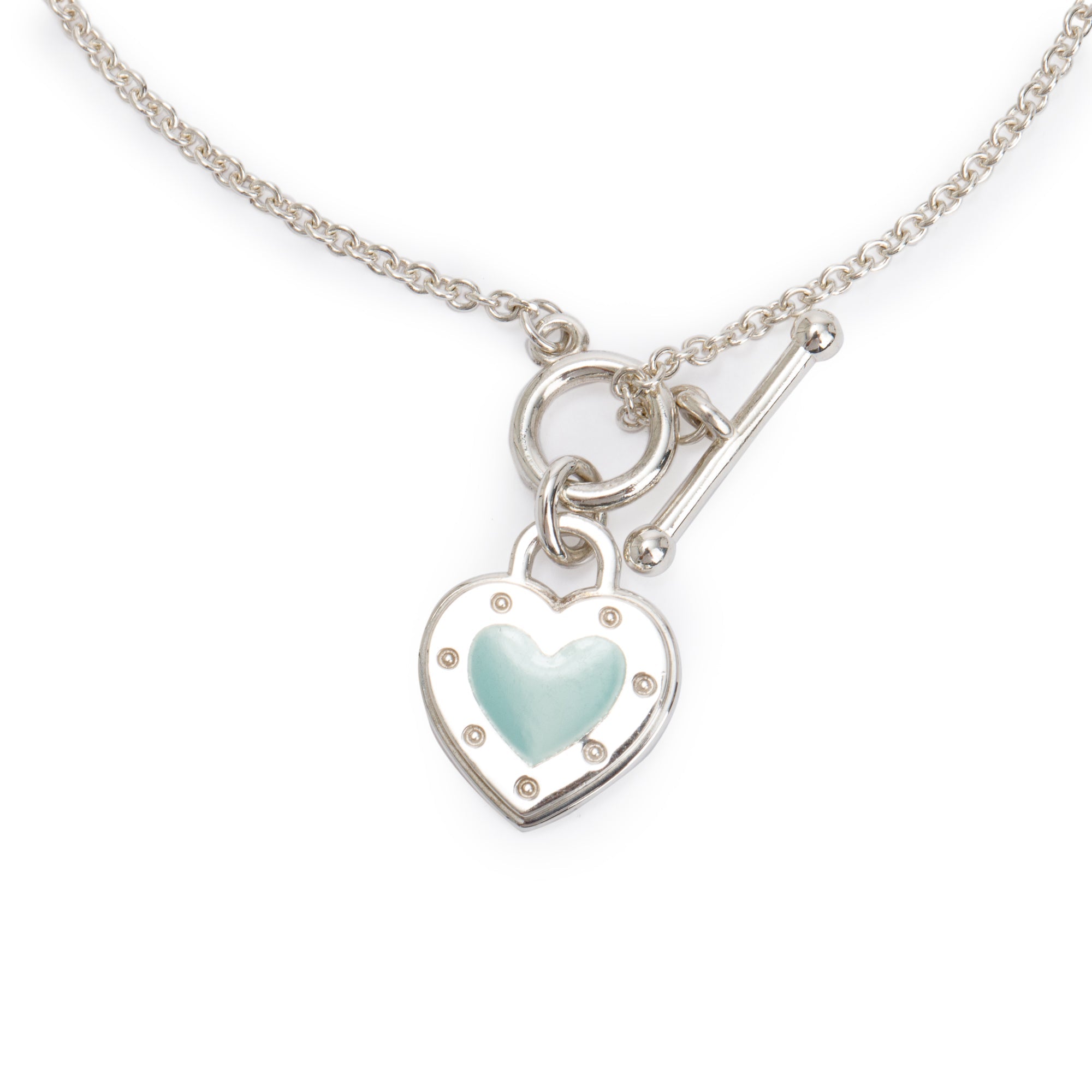 Tiffany & Co. Sterling Silver Return to Love Heart Tag Toggle