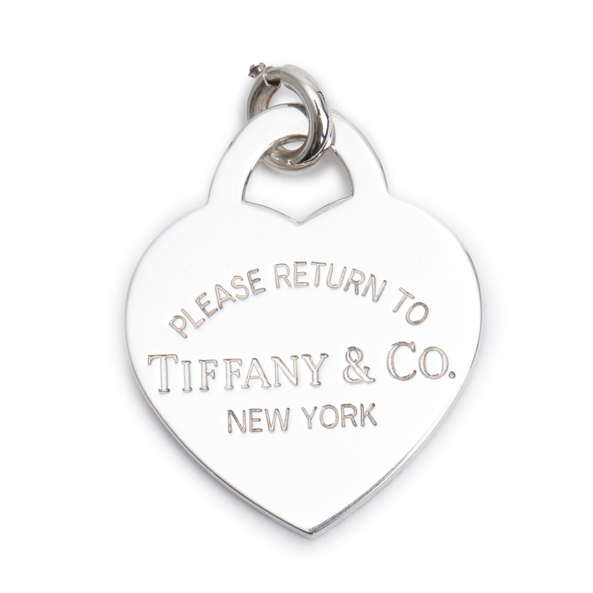Tiffany & Co. Sterling Silver Return to Tiffany Extra Large Heart Tag Charm