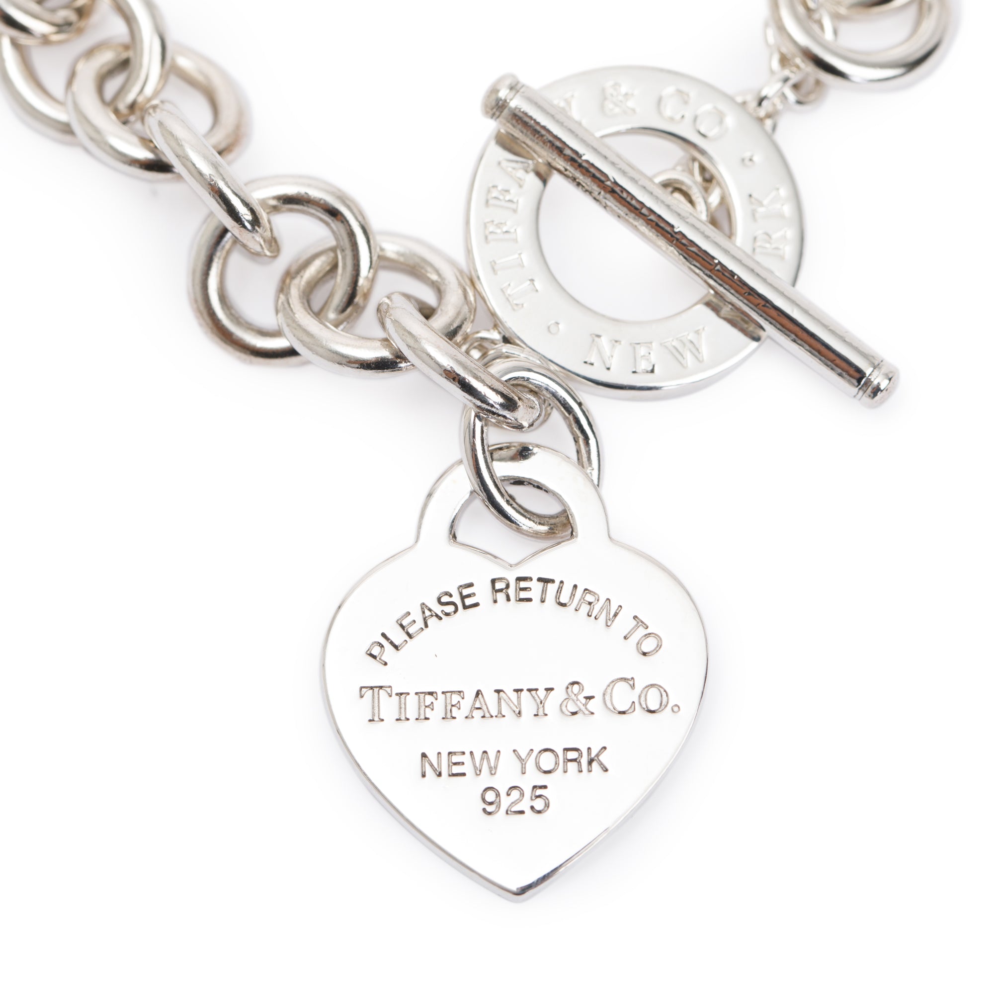Tiffany & Co. Sterling Silver Return to Tiffany Heart Tag Charm