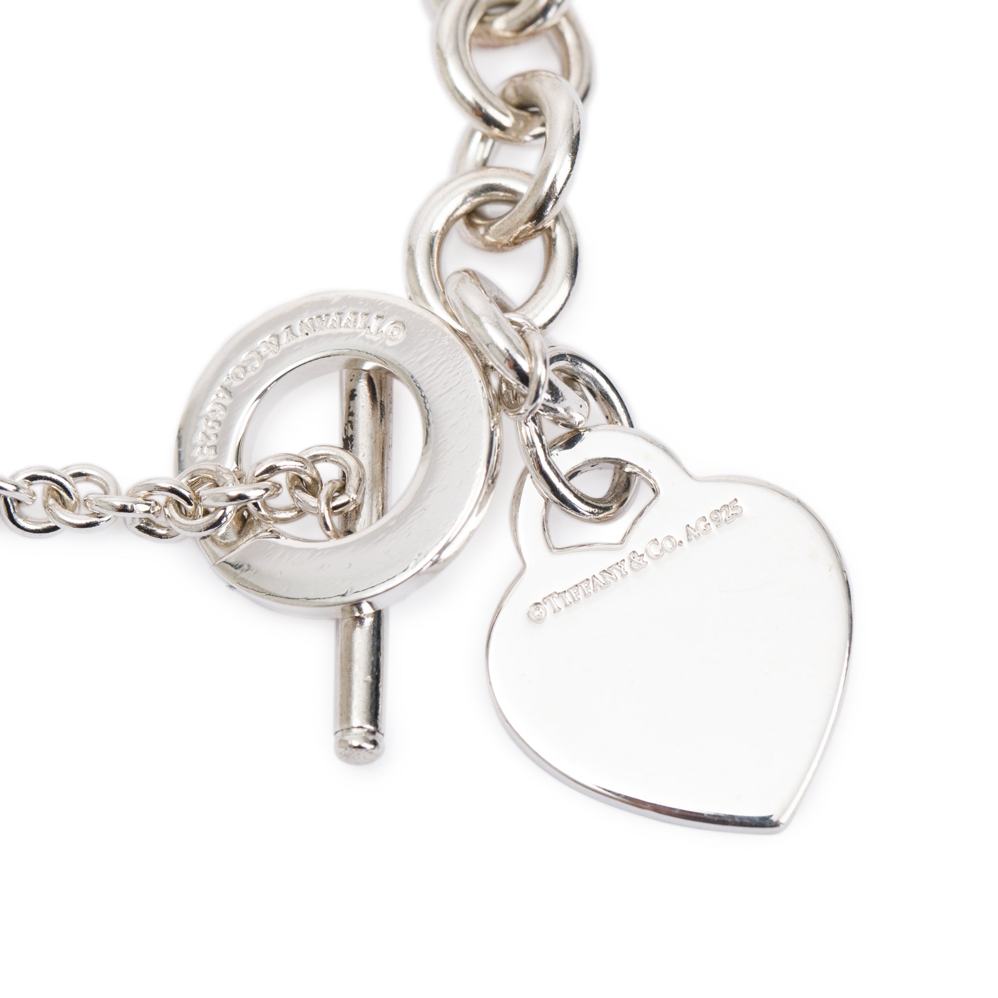 Tiffany & Co. Sterling Silver Return to Tiffany Heart Tag Charm