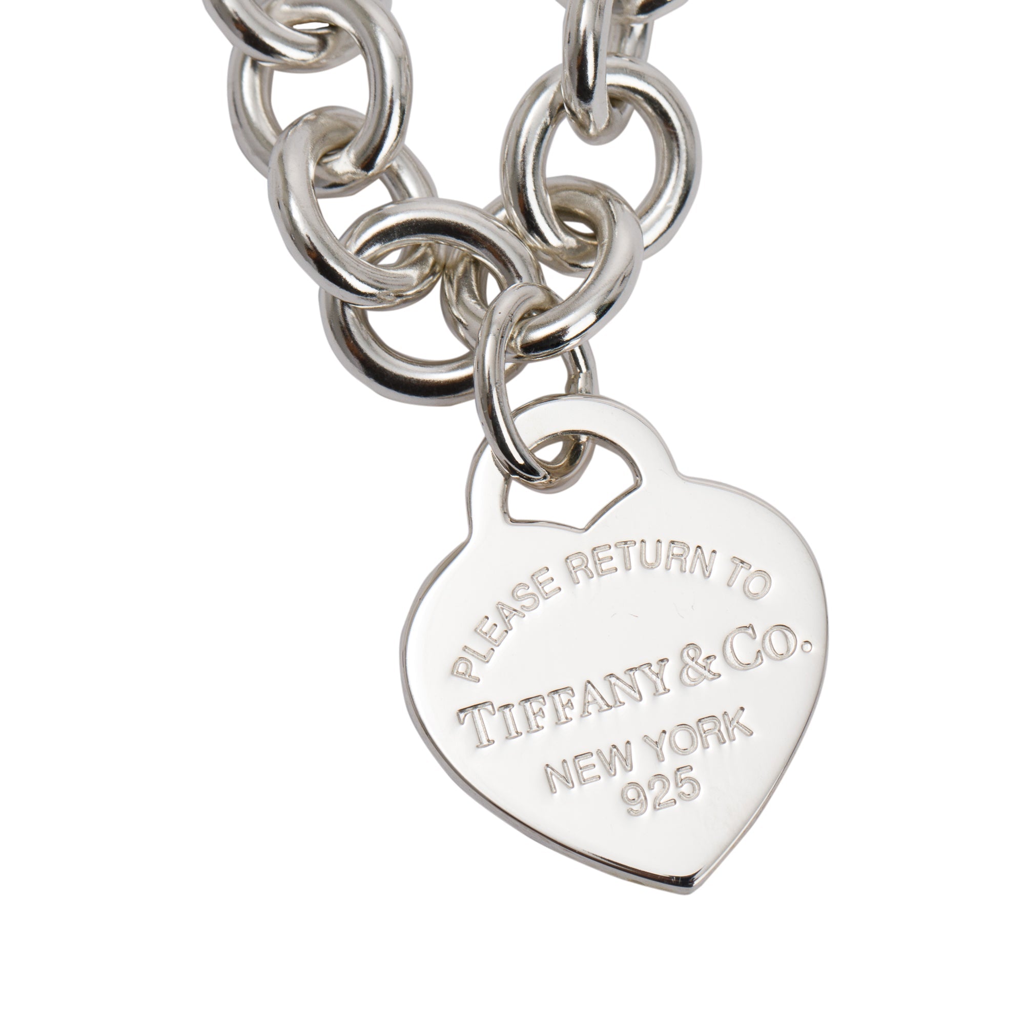 Tiffany & Co. Sterling Silver Return to Tiffany Heart Tag