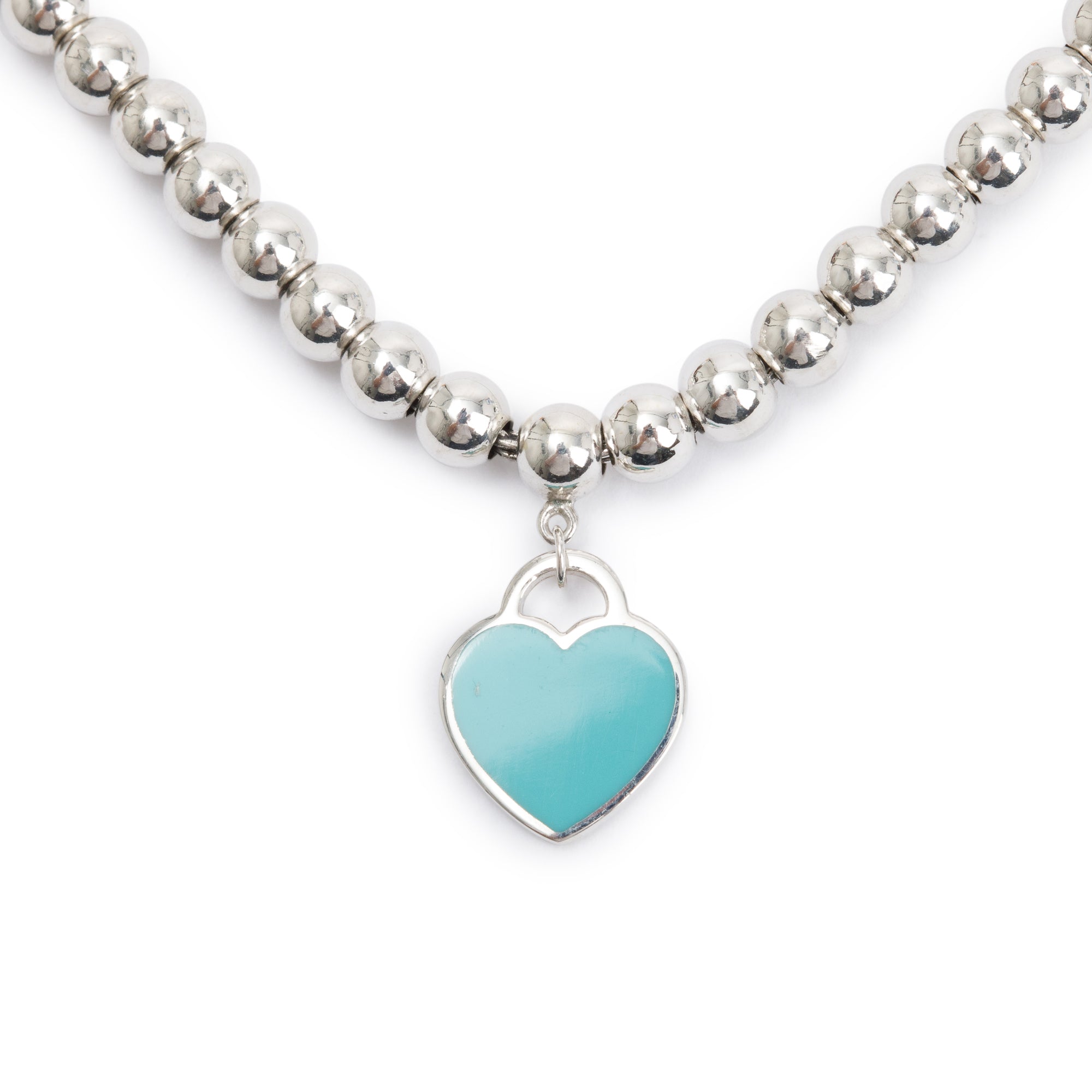 Tiffany & Co. Sterling Silver Return to Tiffany Mini Heart Tag 4MM