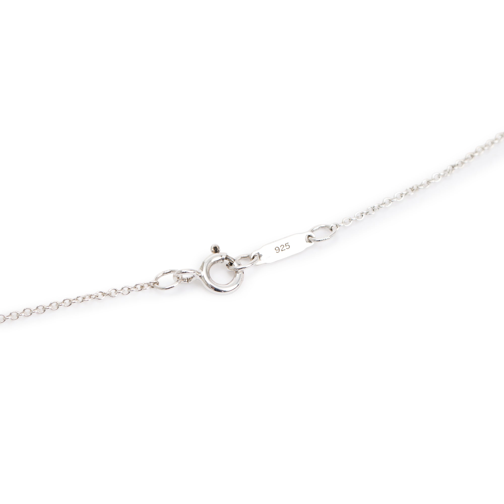 Tiffany & Co. Sterling Silver Small 1837 Interlocking Circles Pendant Necklace