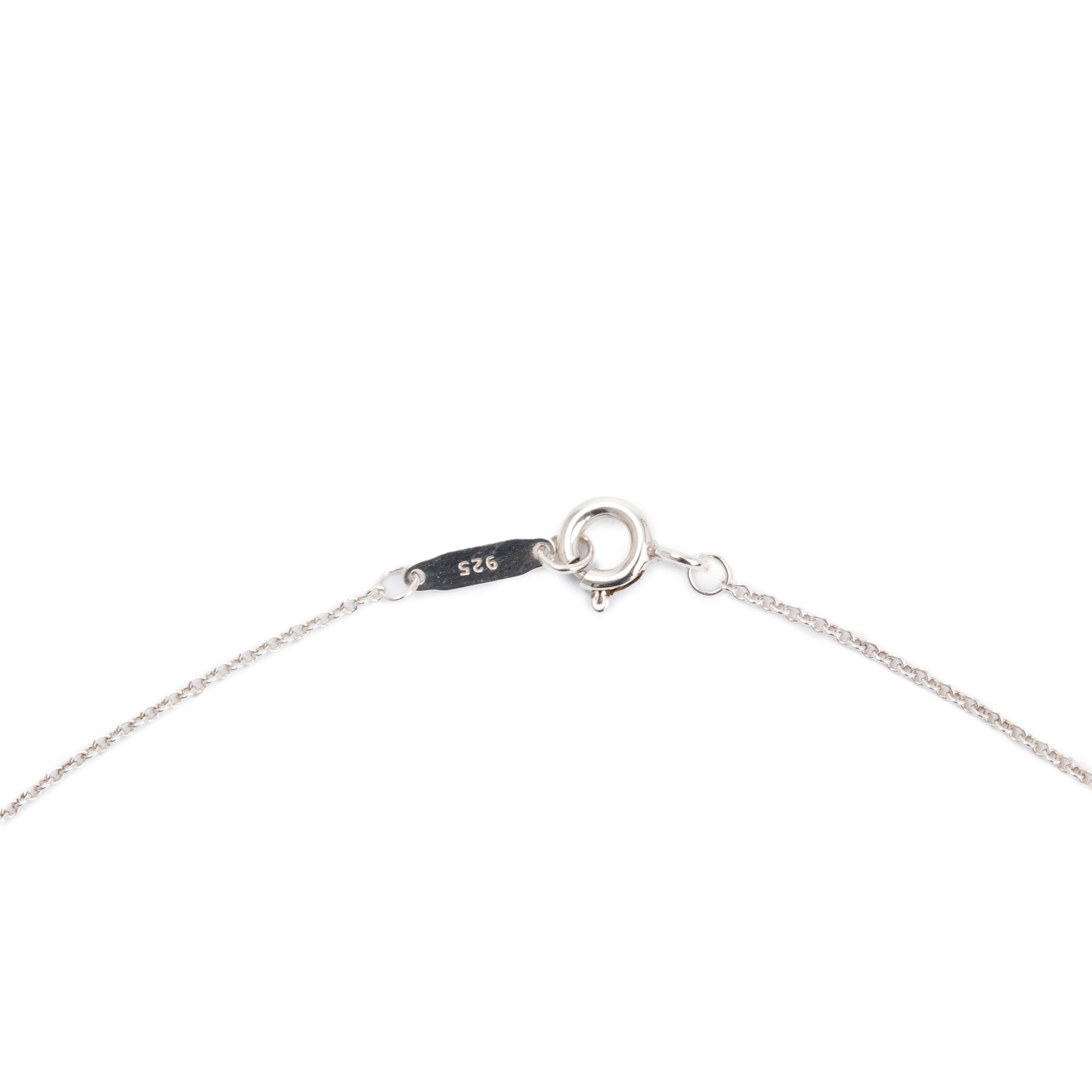 Tiffany & Co. Sterling Silver Small 1837 Interlocking Circles Pendant Necklace