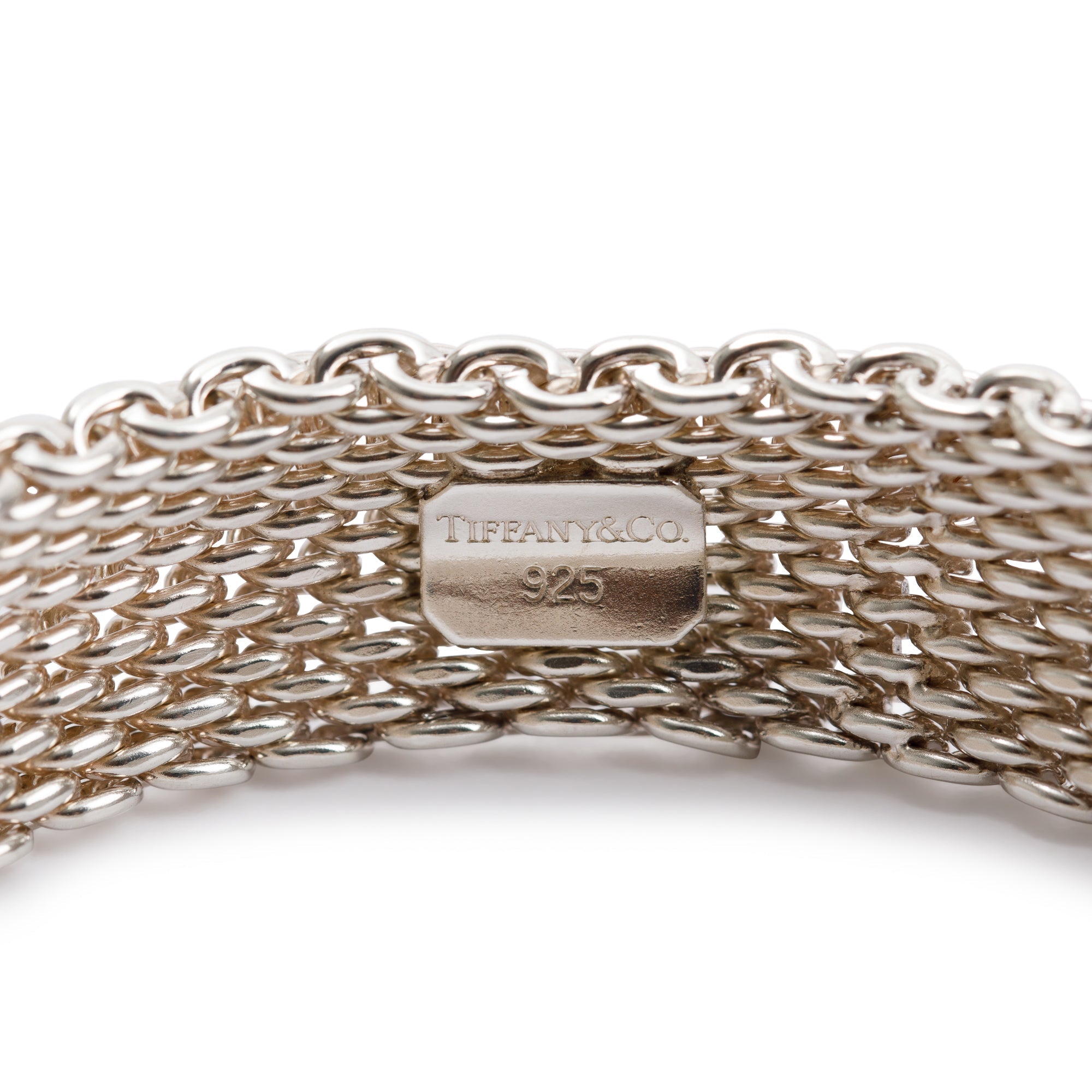 Tiffany & Co. Sterling Silver Somerset Bangle