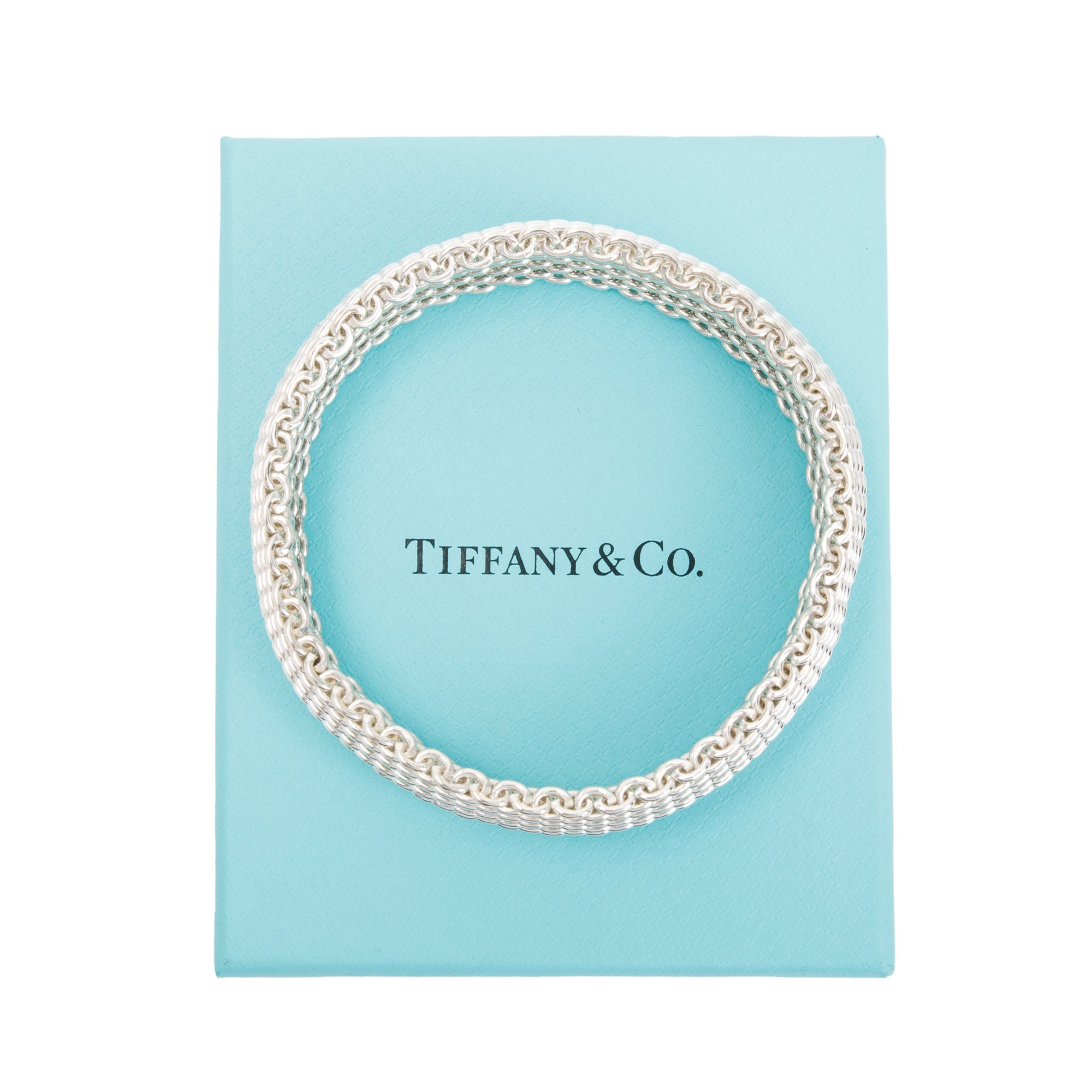 Tiffany & Co. Sterling Silver Somerset Bangle
