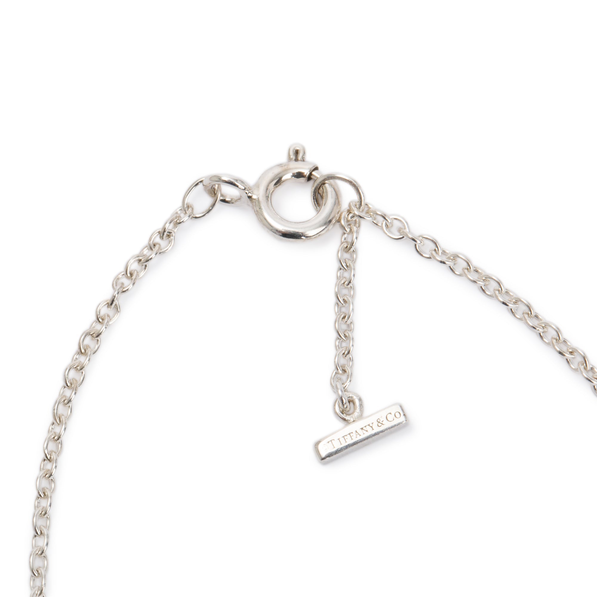 Tiffany & Co. Sterling Silver T Smile Bracelet