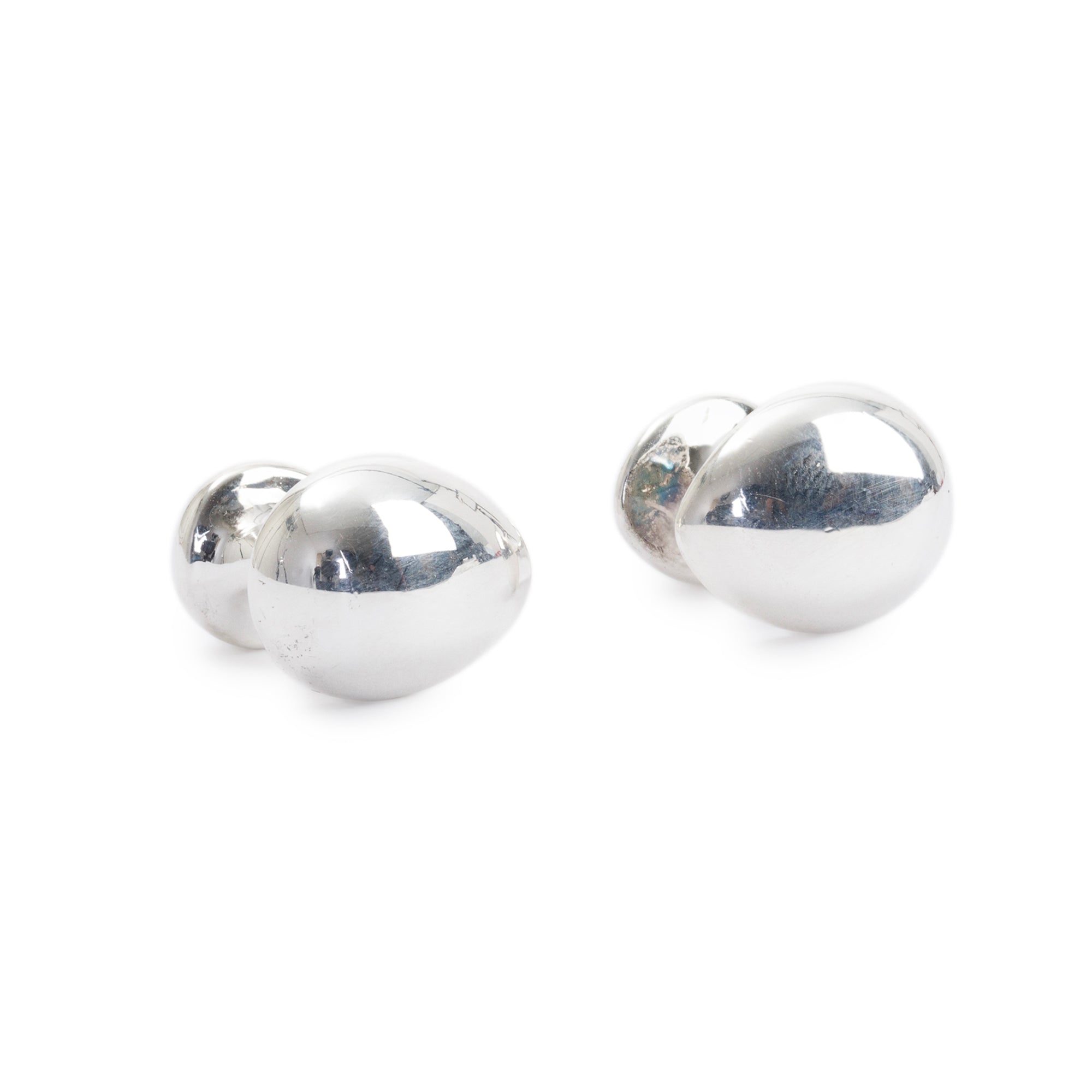 Tiffany & Co. Sterling Silver Teardrop Cufflinks