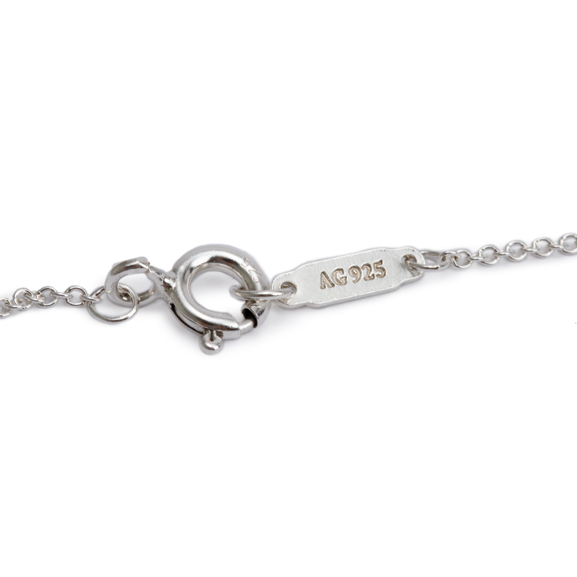 Tiffany & Co. Sterling Silver Twist Knot Pendant Necklace