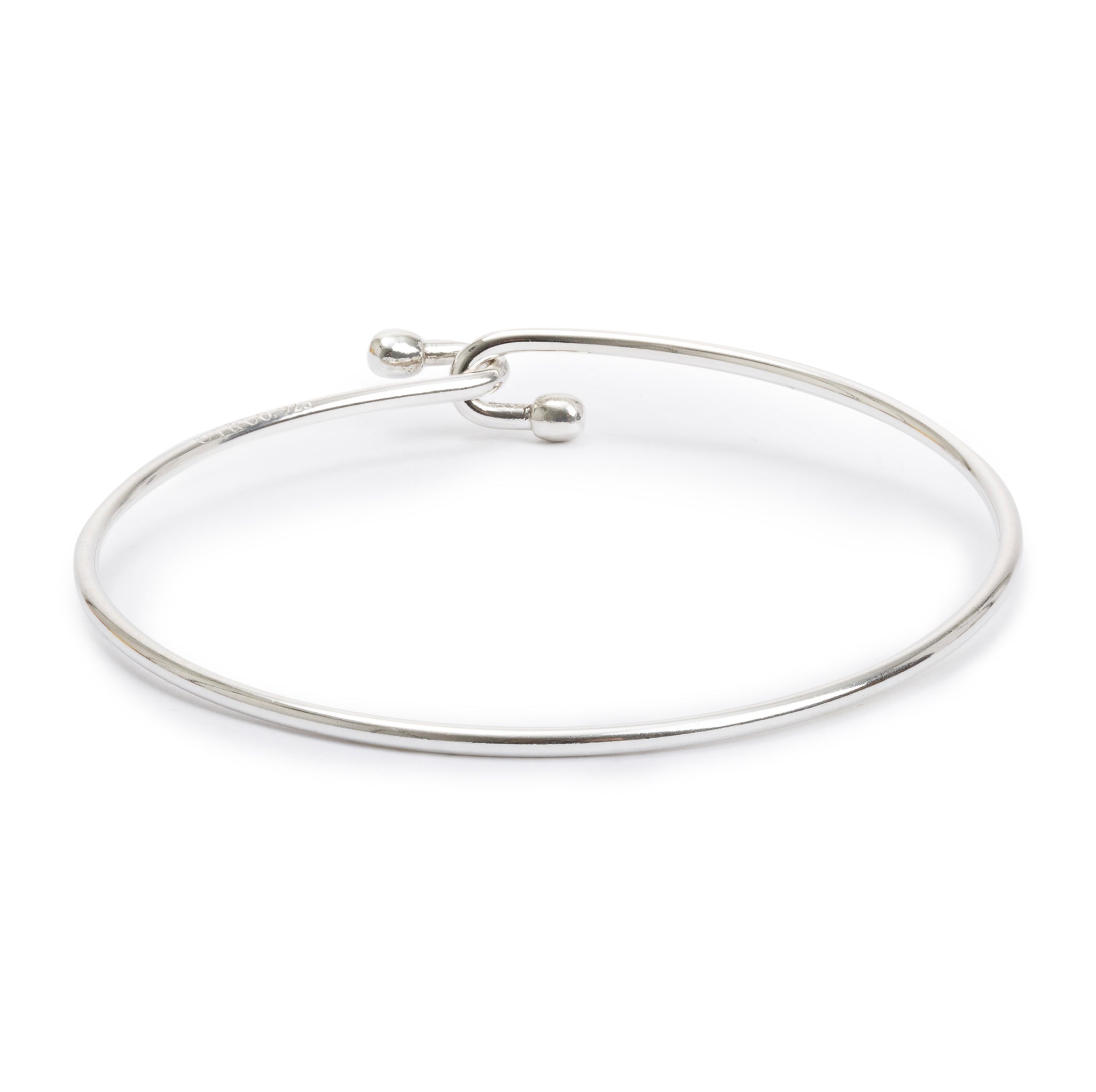 Tiffany & Co. Sterling Silver Wire Hook Bangle – OLIVER'S