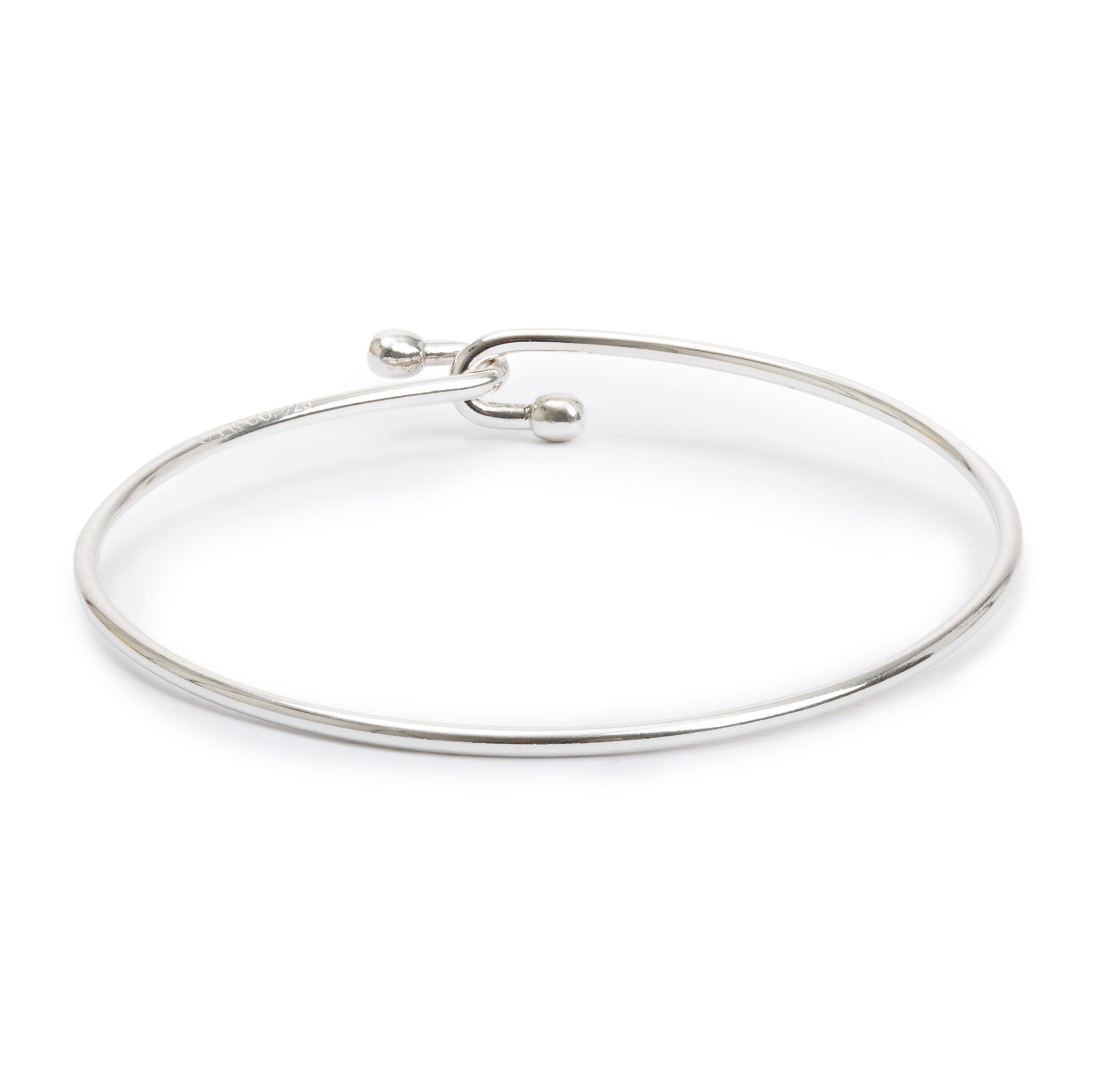 Tiffany & Co. Sterling Silver Wire Hook Bangle – Oliver Jewellery