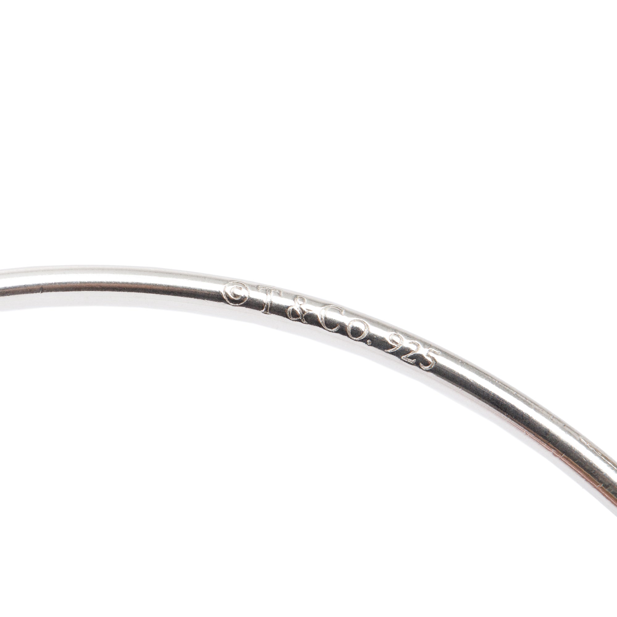 Tiffany & Co. Sterling Silver Wire Hook Bangle – OLIVER'S