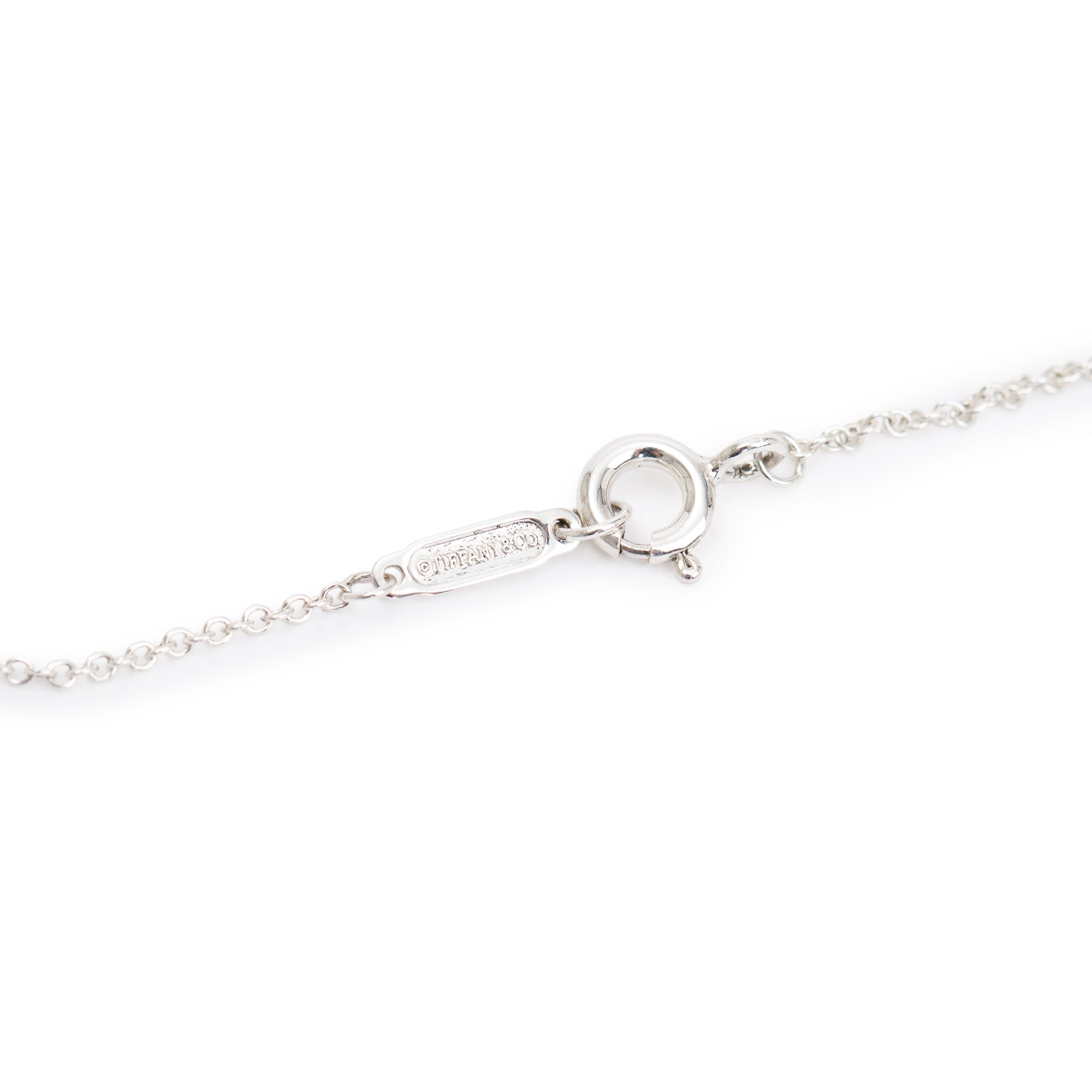 Tiffany & Co. Sterling Silver Ziegfeld 9MM Pearl Pendant Necklace